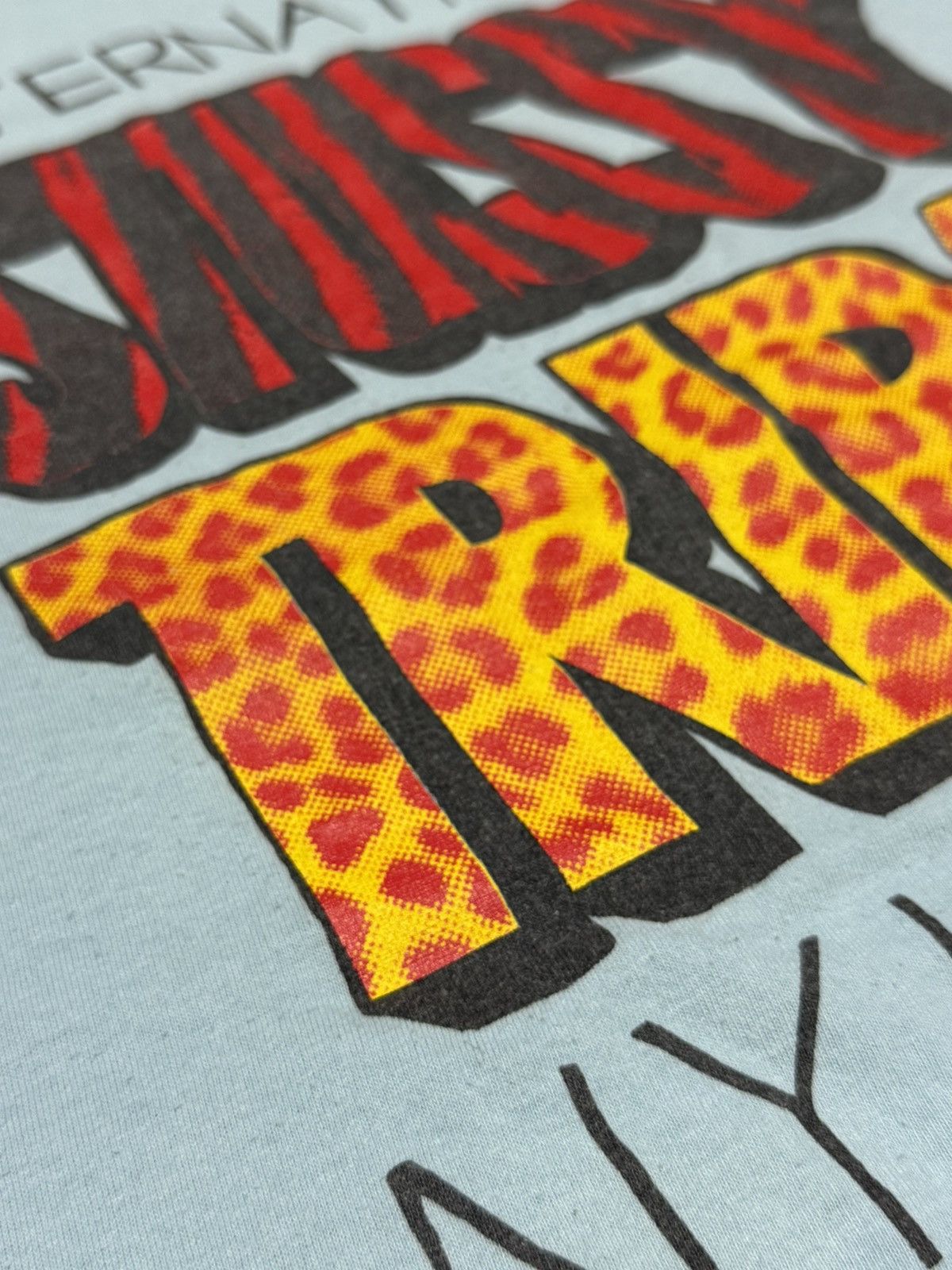 Stussy Stussy tribe leopard tiger print NYLTLA tee shirt 90s-00s Size US L / EU 52-54 / 3 - 5 Thumbnail