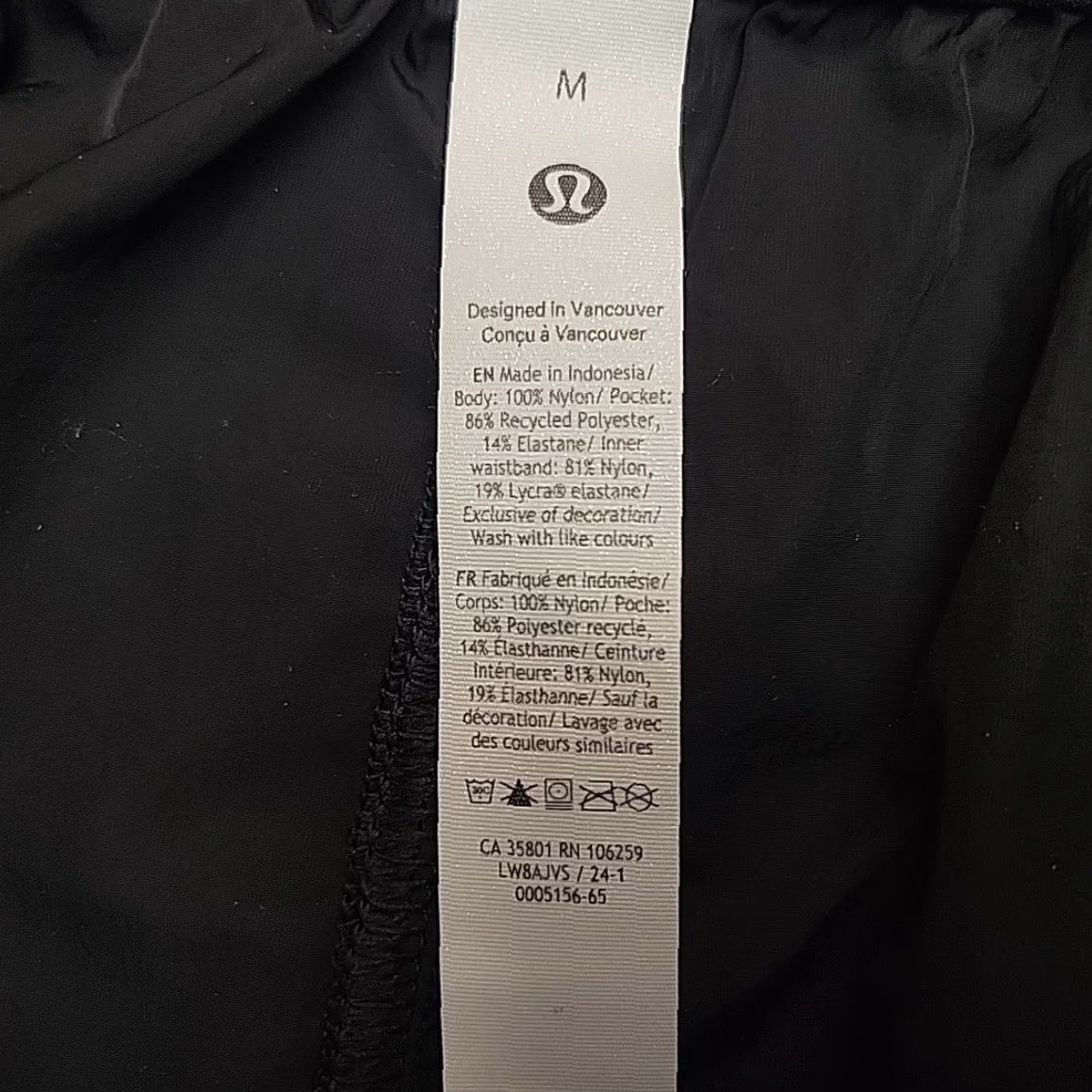 Lululemon Lululemon Skirt Womens M Black On The Fly Mini Athleisure Unlined Pockets Size 32" / US 10 / IT 46 - 3 Thumbnail