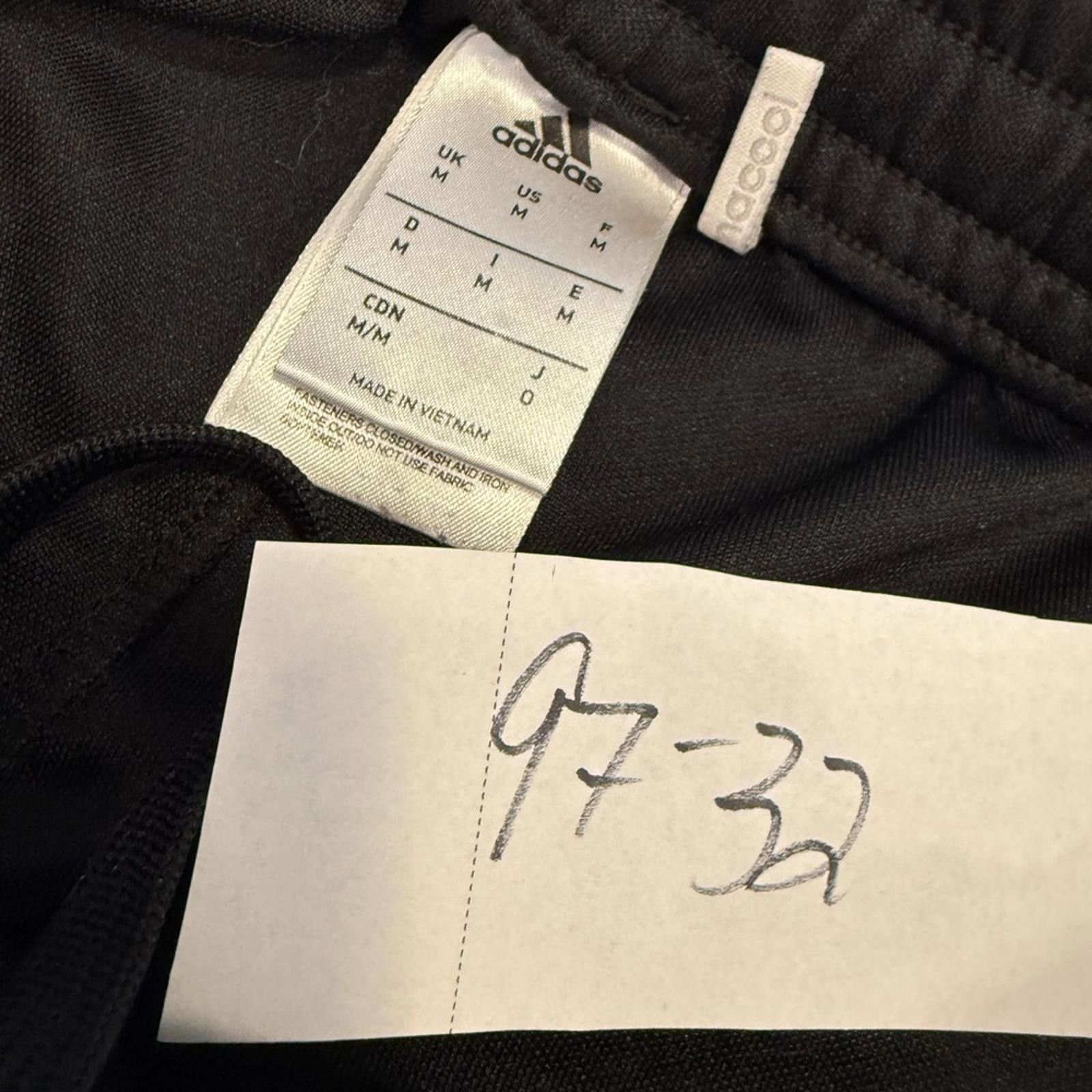 Adidas Adidas black crop jogger drawstring waist pockets zip legs M Size 32" / US 10 / IT 46 - 9 Thumbnail