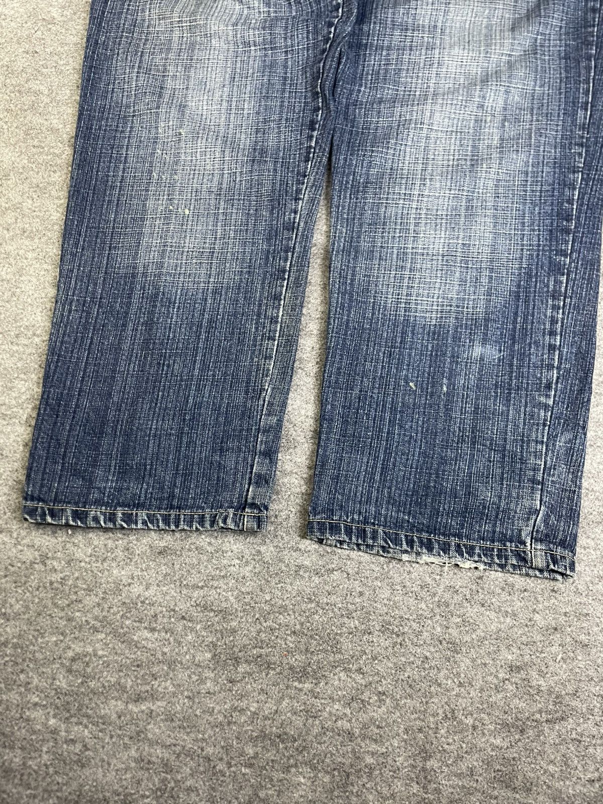 Makaveli × Vintage MAKAVELI TUPAC SHAKUR M Baggy Pants Blue Washed Size US 34 / EU 50 - 5 Thumbnail