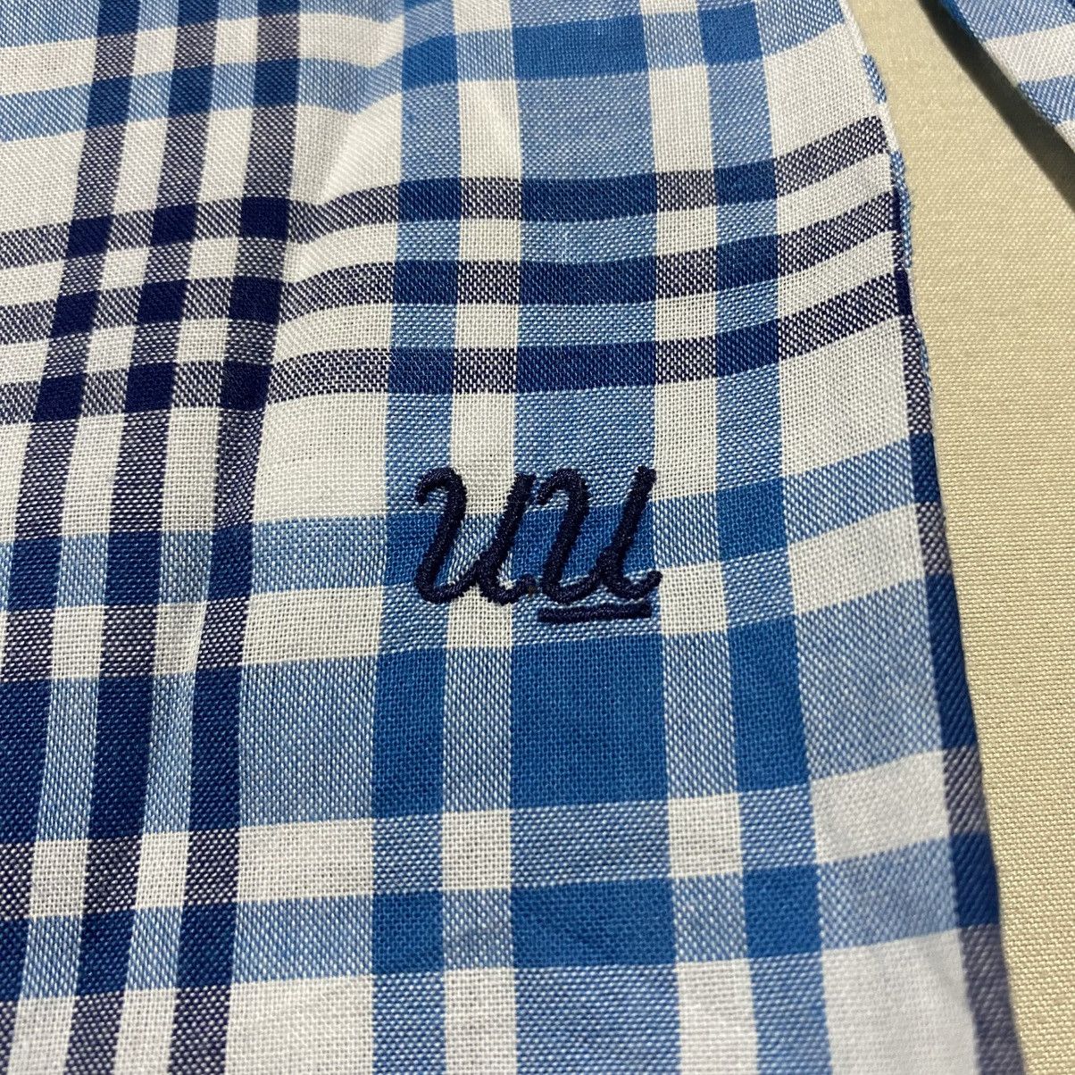 Undercover Uniqlo Undercover Gingham Shirt Button Size US L / EU 52-54 / 3 - 4 Thumbnail