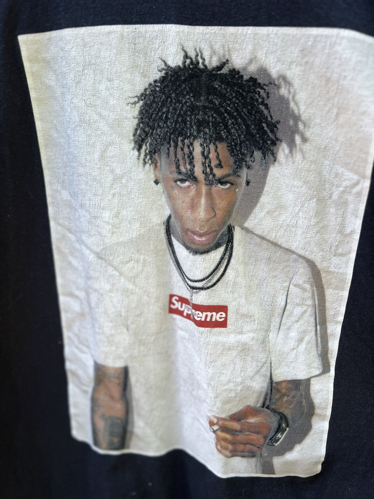 Supreme Supreme X NBA Youngboy Graphic Tee Size US XXL / EU 58 / 5 - 4 Thumbnail