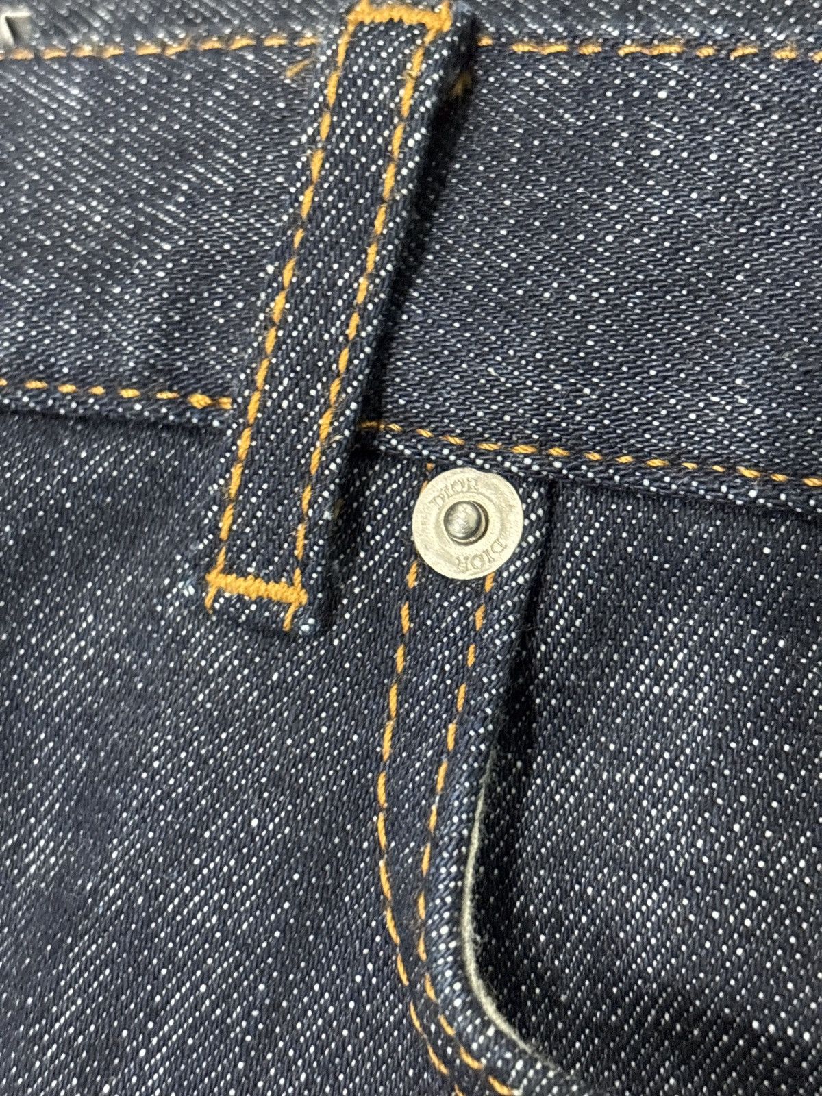 Dior LIGHT USED Dior Oblique Denim Slim Jeans Size 38 Size US 38 / EU 54 - 4 Thumbnail