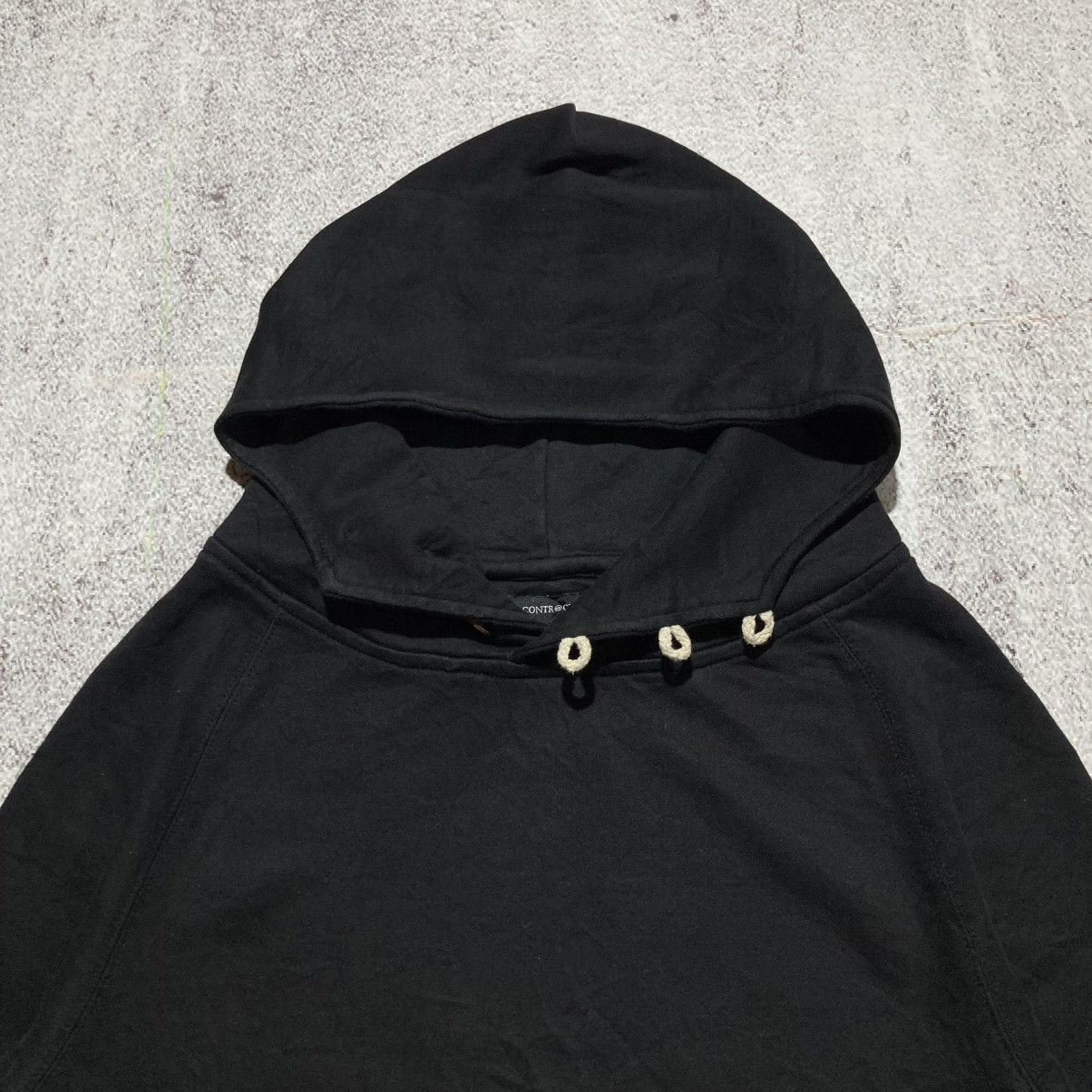 Japanese Brand 2000s Controcte Unique Pullover Hoodie Black Kapital Style Size US M / EU 48-50 / 2 - 6 Thumbnail