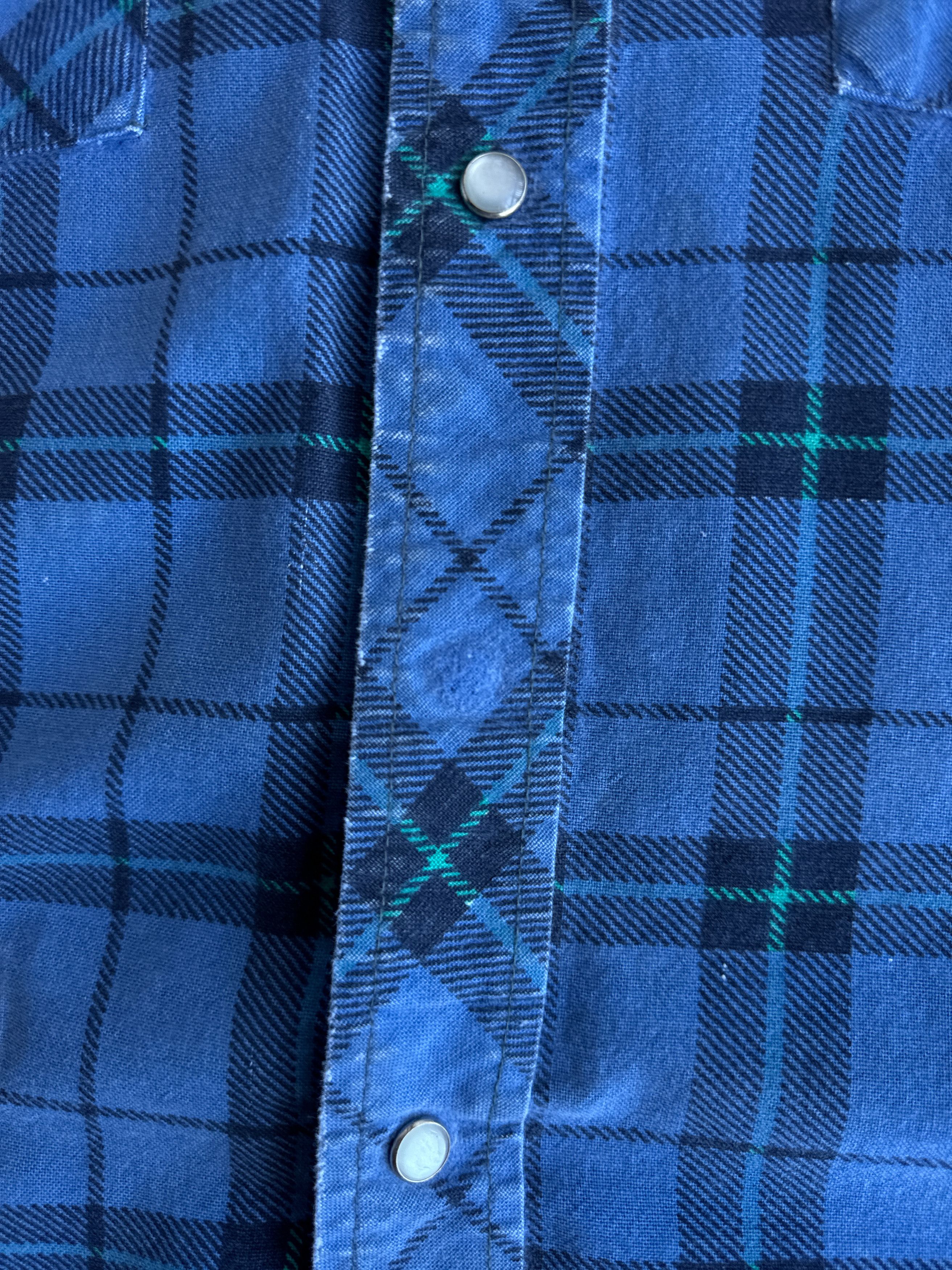 Vintage Vintage 90s Outdoor Exchange Western Plaid Flannel Shirt M Size US M / EU 48-50 / 2 - 4 Thumbnail
