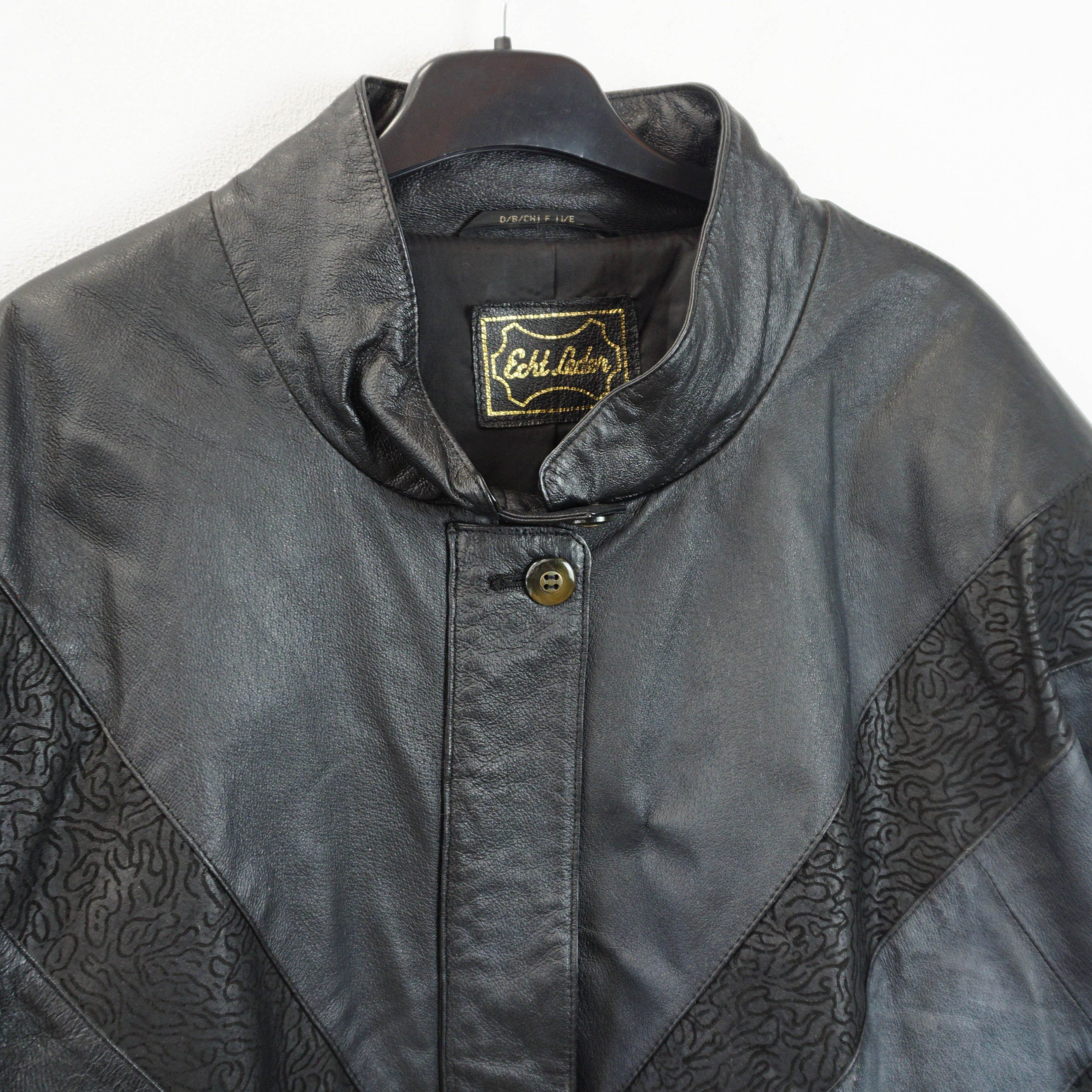 Vintage Archive Real Genuine Leather Jacket Size 3XL / US 20-22 - 2 Thumbnail