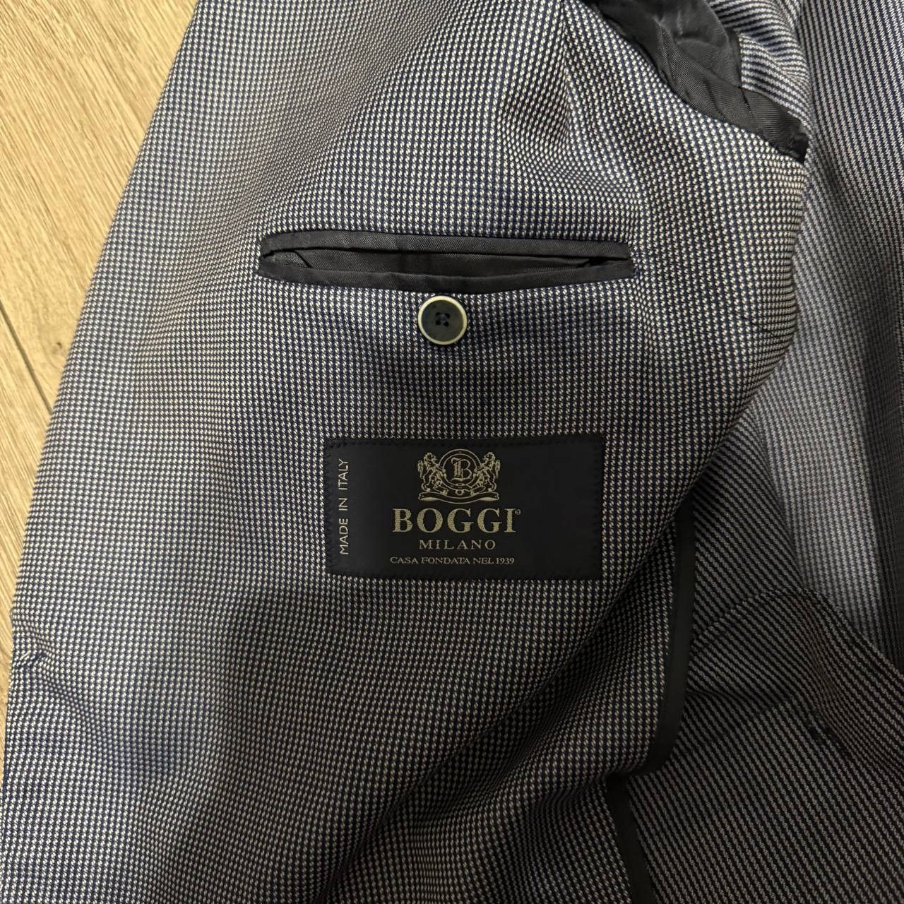 Boggi BOGGI milano blazer Jacket Mens Size 56 Size 44S - 3 Thumbnail