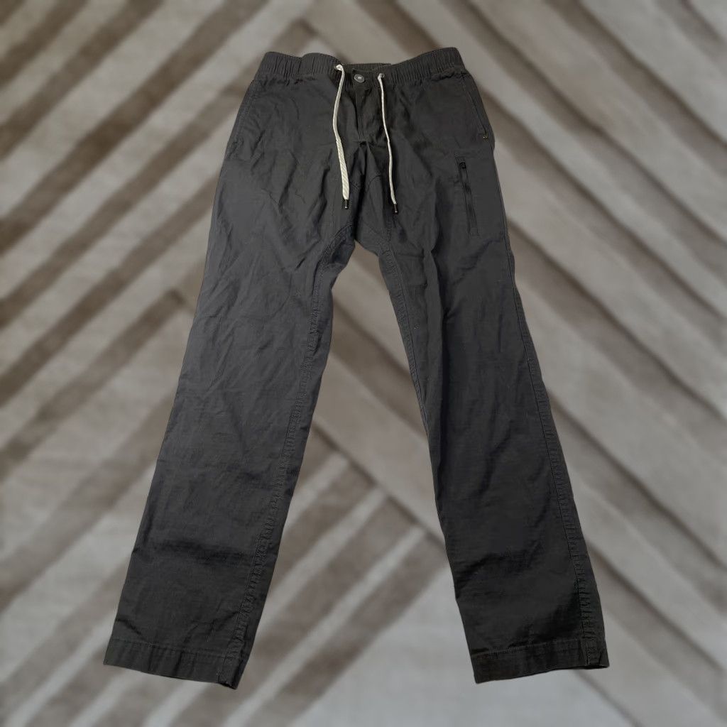 Vuori Vuori Pants Jogger Men Medium L Gray V412 Ripstop Climber Pockets Hiking Activewear Drawstring Size US 33 - 1 Thumbnail