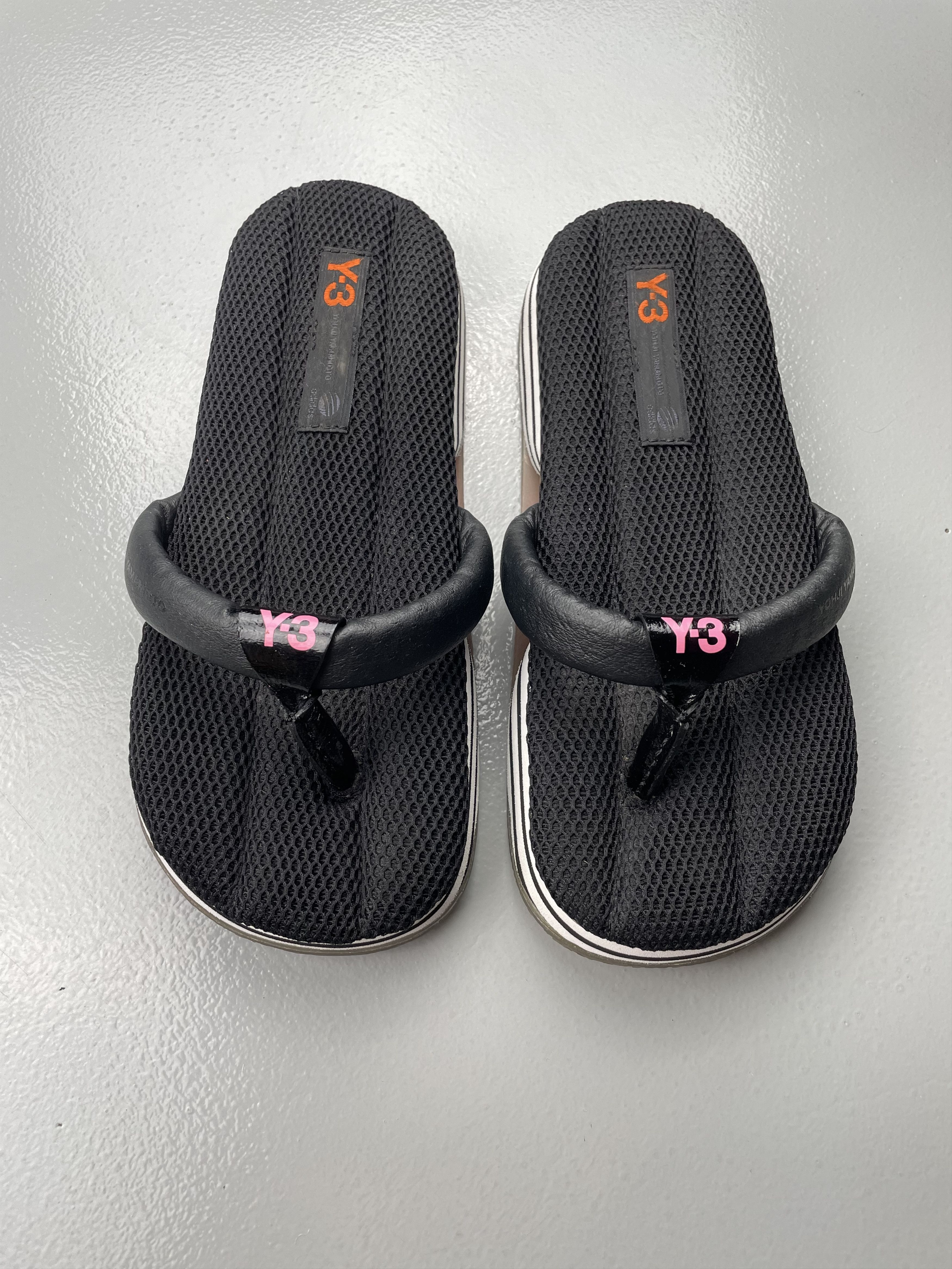Yohji Yamamoto Y-3 S/S 2004 flip flops Size US 8 / IT 38 - 2 Thumbnail