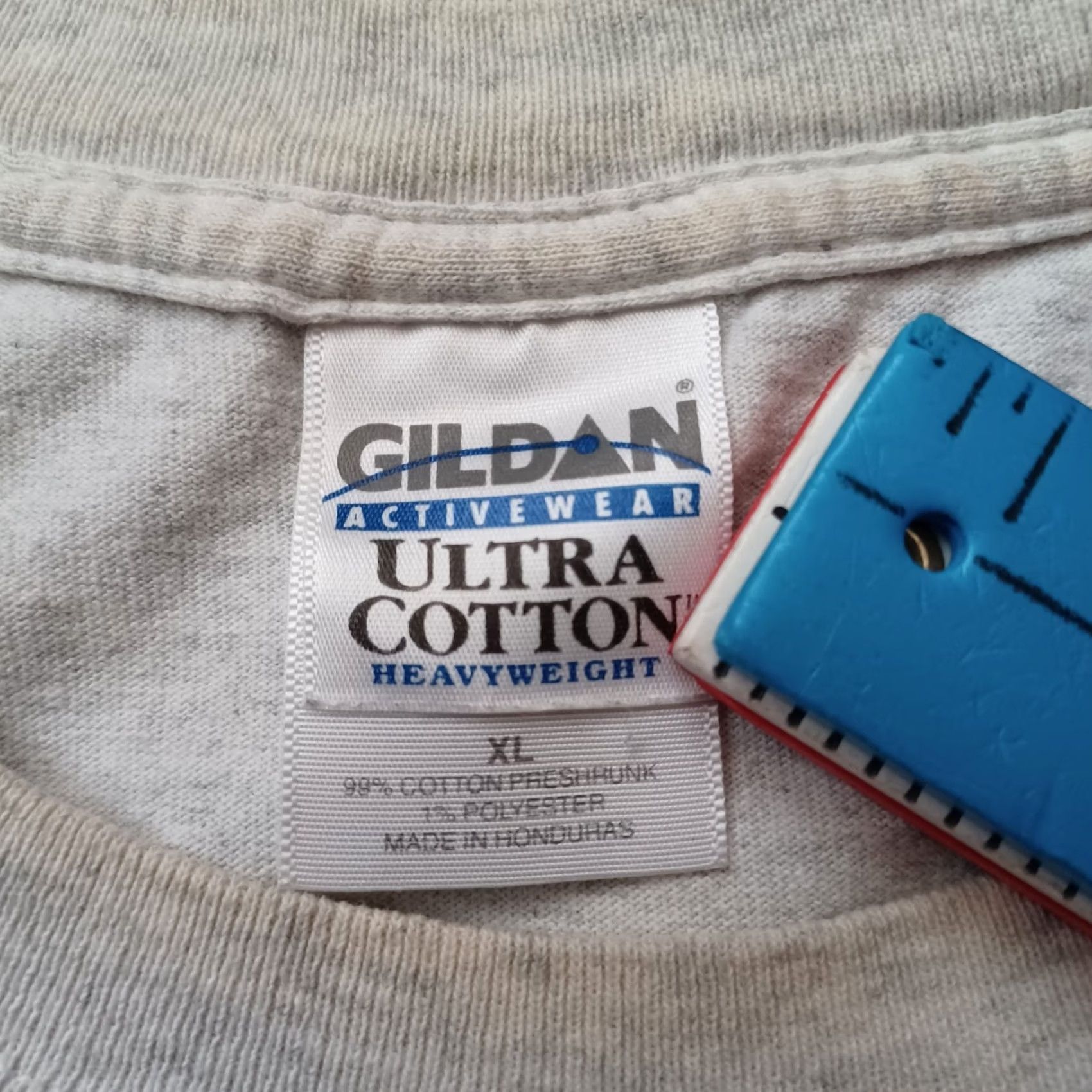 Gildan Gildan Ultra Cotton Sun N Fun Splash In T Shirt Mens XL Gray 30th Annual Salute to Volunteers Size US XL / EU 56 / 4 - 2 Thumbnail