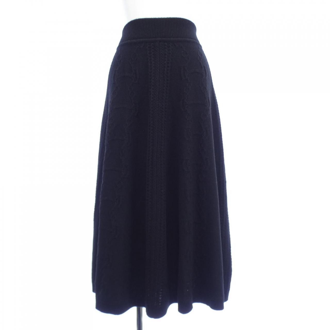 Hermes Hermes Hermes Cashmere Blend Skirt Others Skirts DUTY FREE for USA Size ONE SIZE - 1 Thumbnail