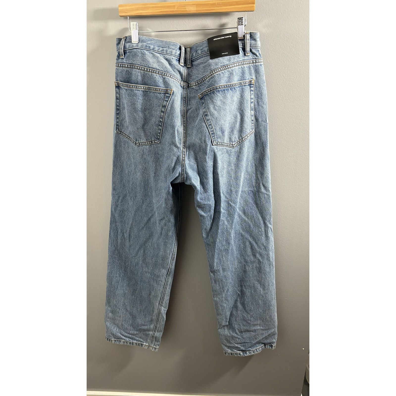 Alexander Wang Alexander Wang Blue Baggy Jean Size 28" / US 6 / IT 42 - 6 Thumbnail