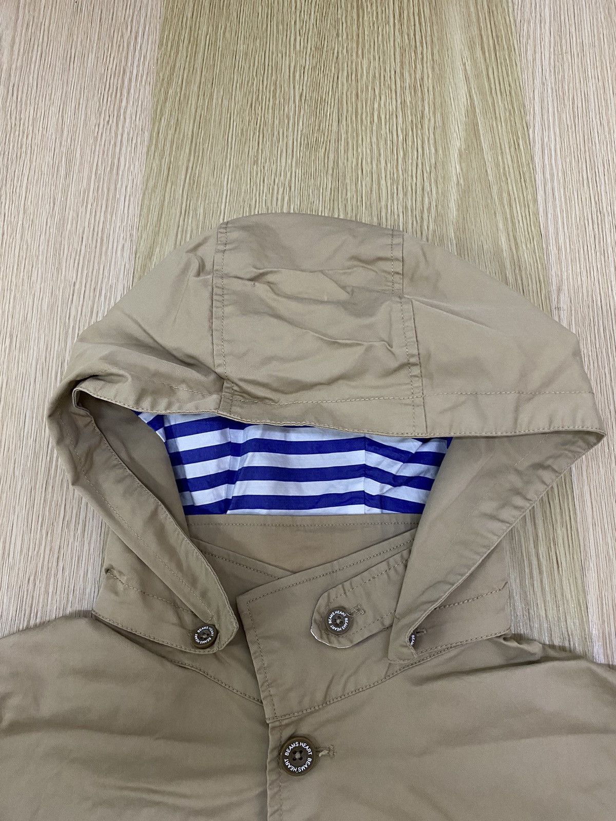 Beams Plus Beams heart long hoodie jacket Size US XL / EU 56 / 4 - 5 Thumbnail