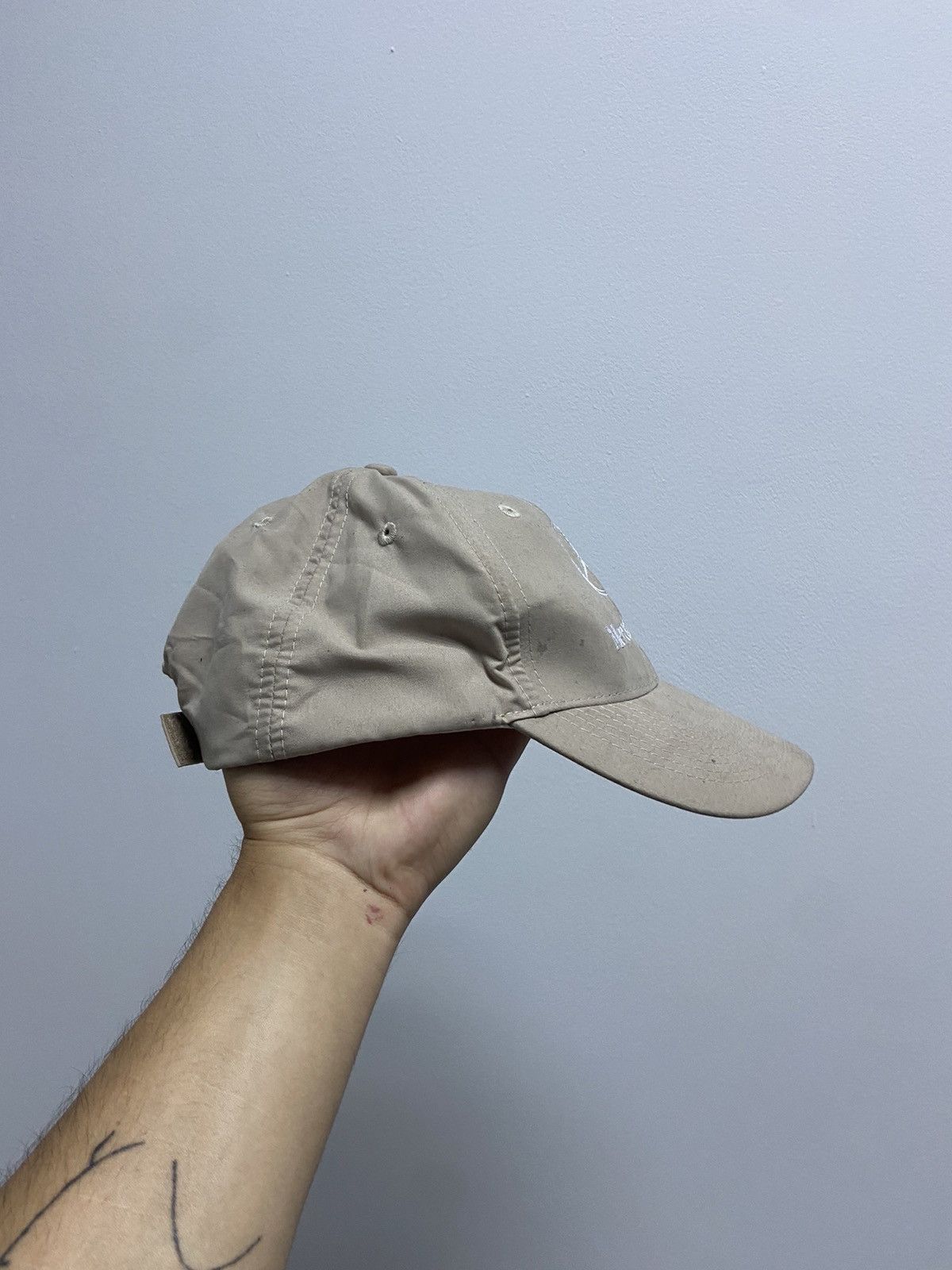 Mercedes-Benz × Vintage Mercedes Benz Cap Hat Vintage Racing Big Logo Nylon Size ONE SIZE - 2 Thumbnail