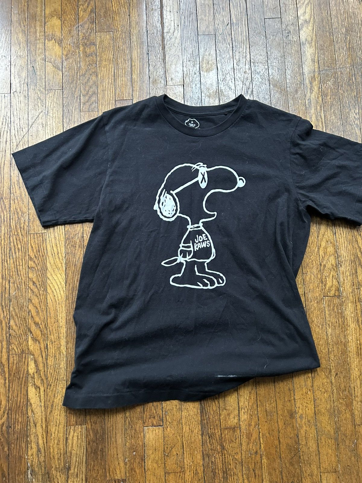 Kaws KAWS X Peanuts Black Tee Size US M / EU 48-50 / 2 - 1 Thumbnail