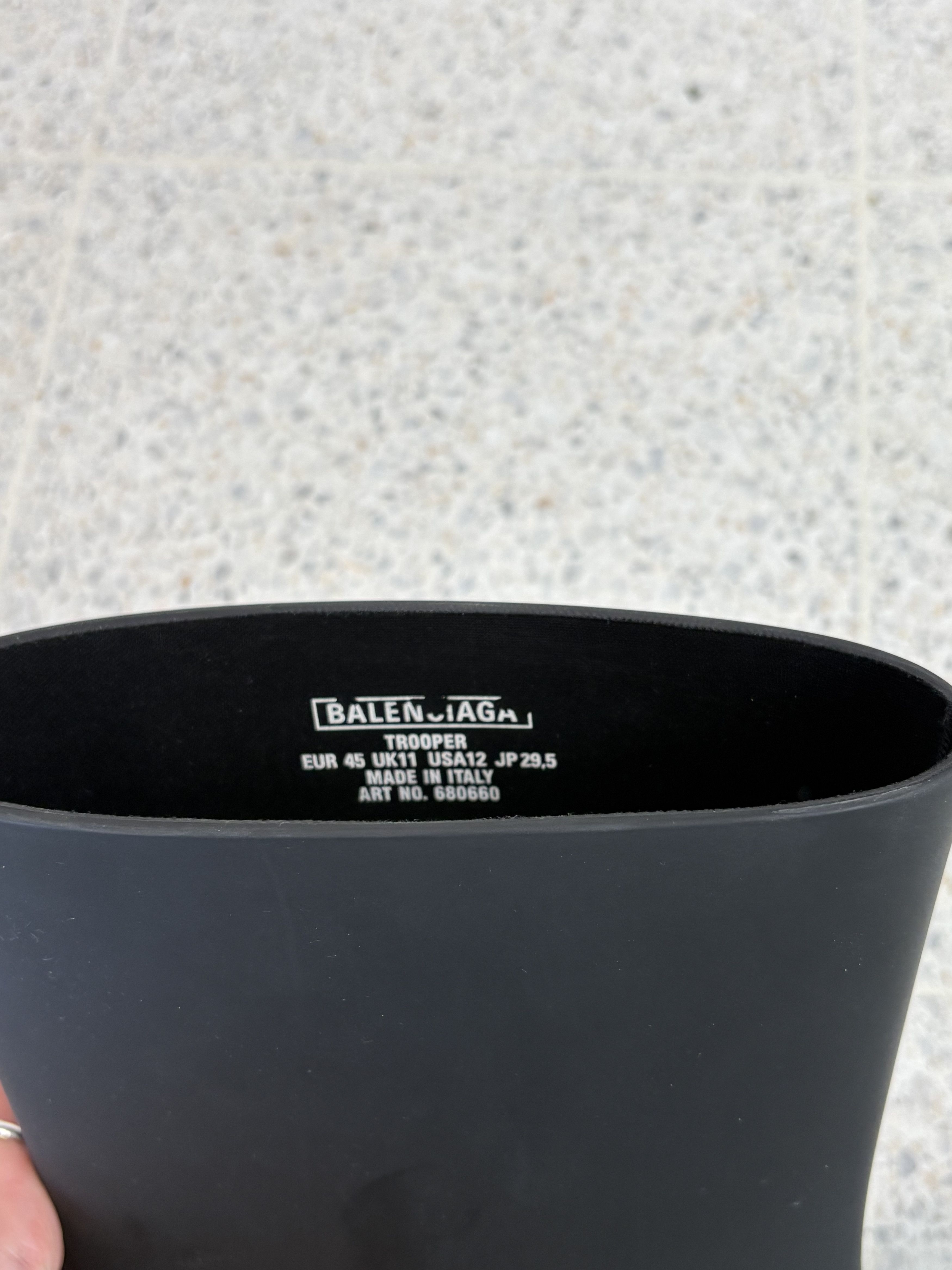 Balenciaga Balenciaga Trooper Boots Size US 11 / EU 44 - 6 Thumbnail