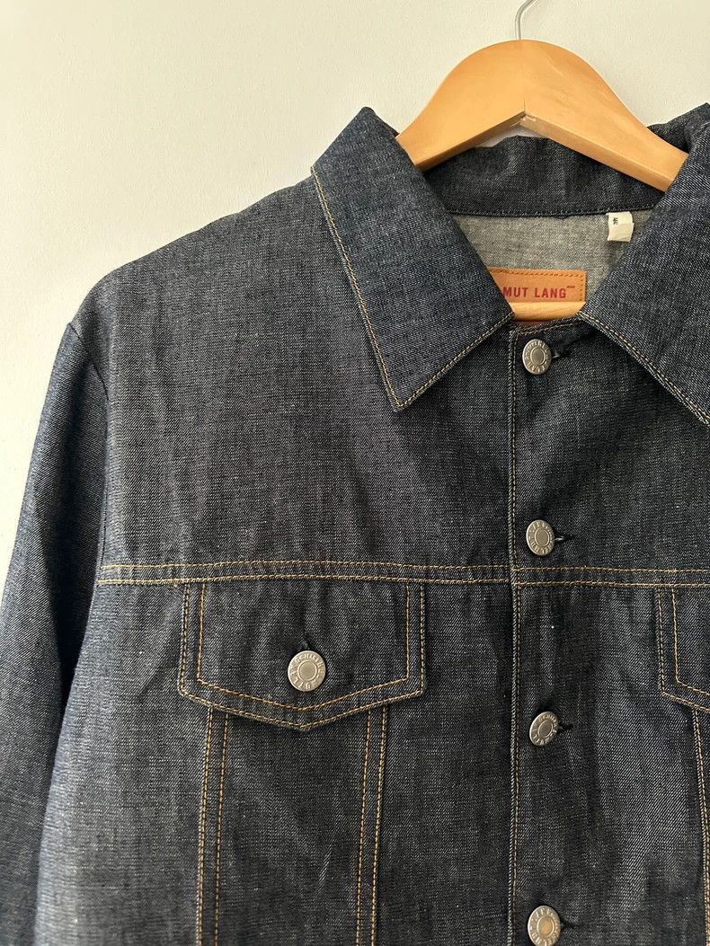 Helmut Lang Helmut Lang size 481998ss raw denim jacket type3 2501-Nexta Size US M / EU 48-50 / 2 - 2 Thumbnail