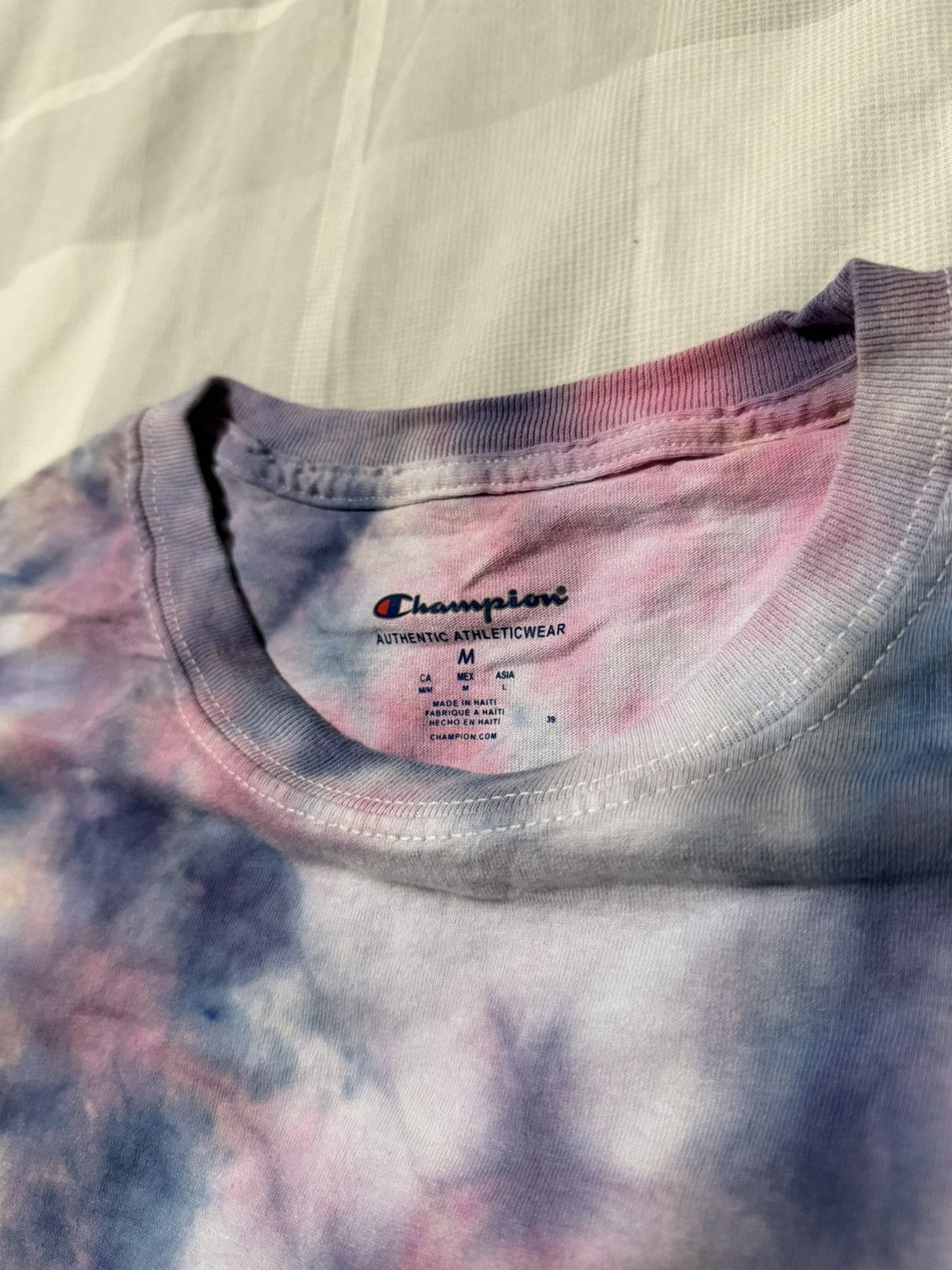 Champion Champion Custom Tie-Dye T-Shirt "Big Floyd" Size US M / EU 48-50 / 2 - 2 Thumbnail