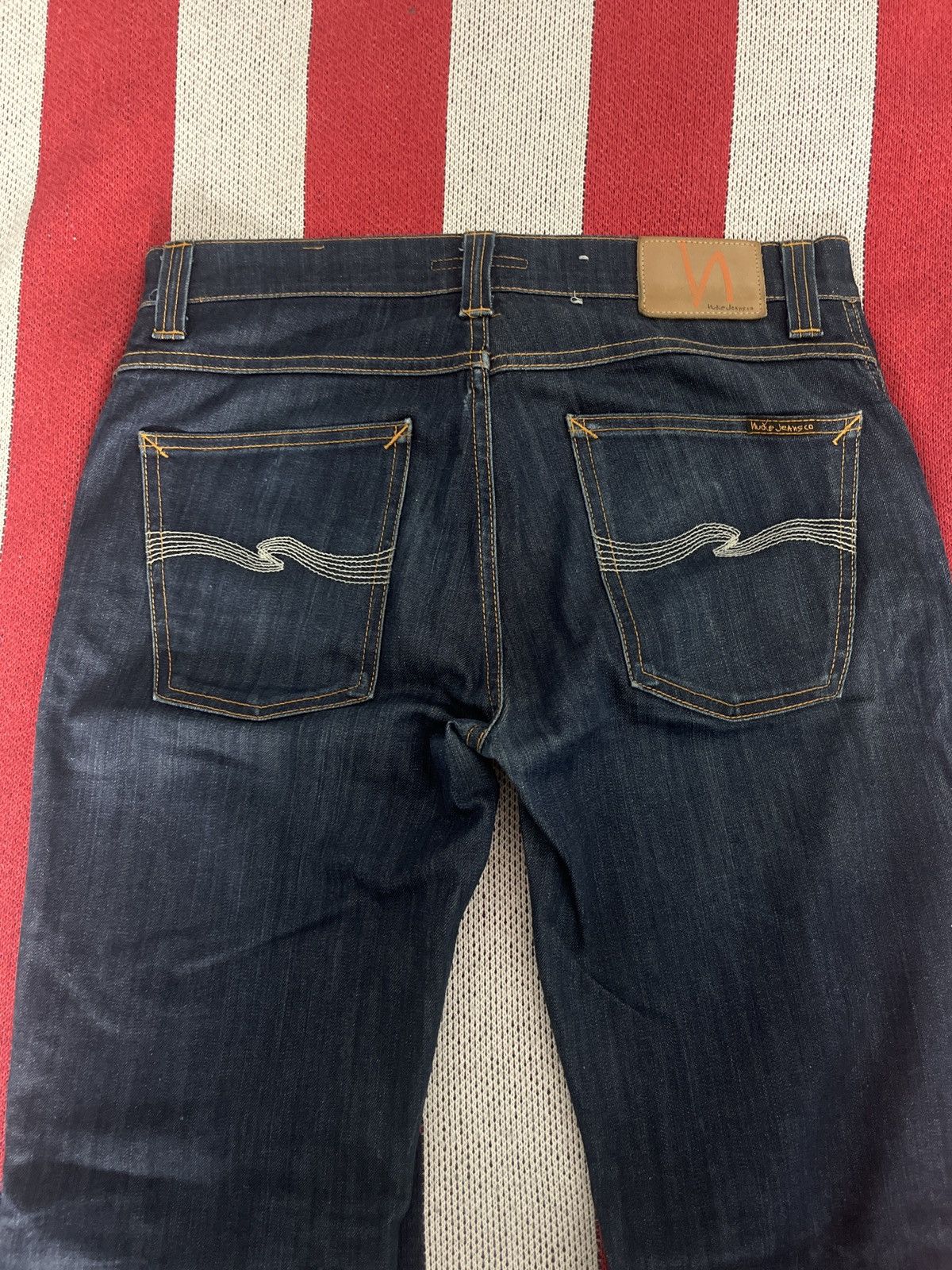 Nudie Jeans Nudie Blue Jeans Size US 33 - 3 Thumbnail