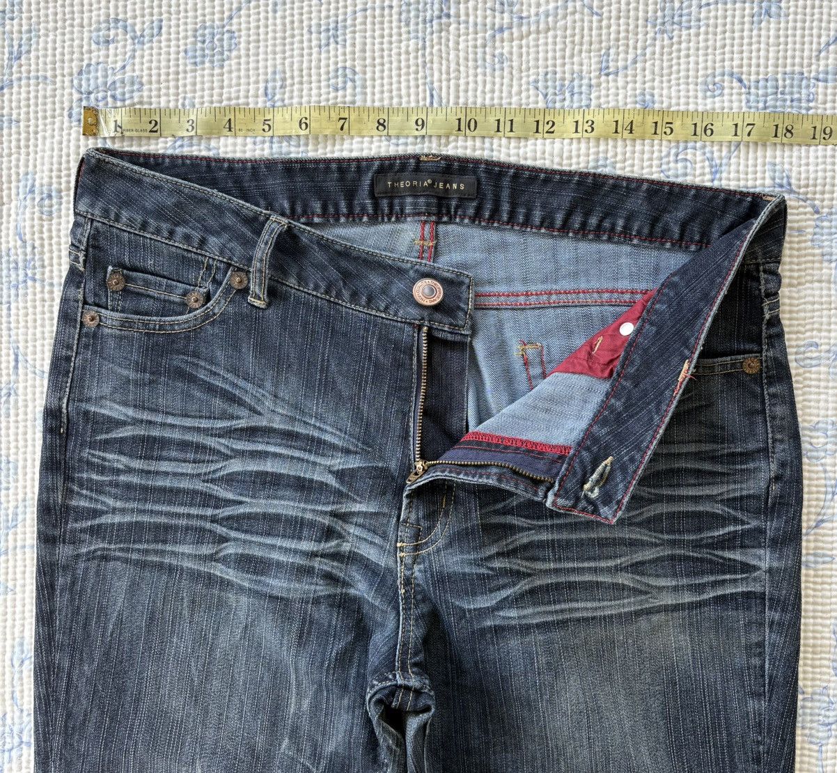 Japanese Brand Japanese Theoria Flared Denim Streetwear Jeans Size US 36 / EU 52 - 3 Thumbnail