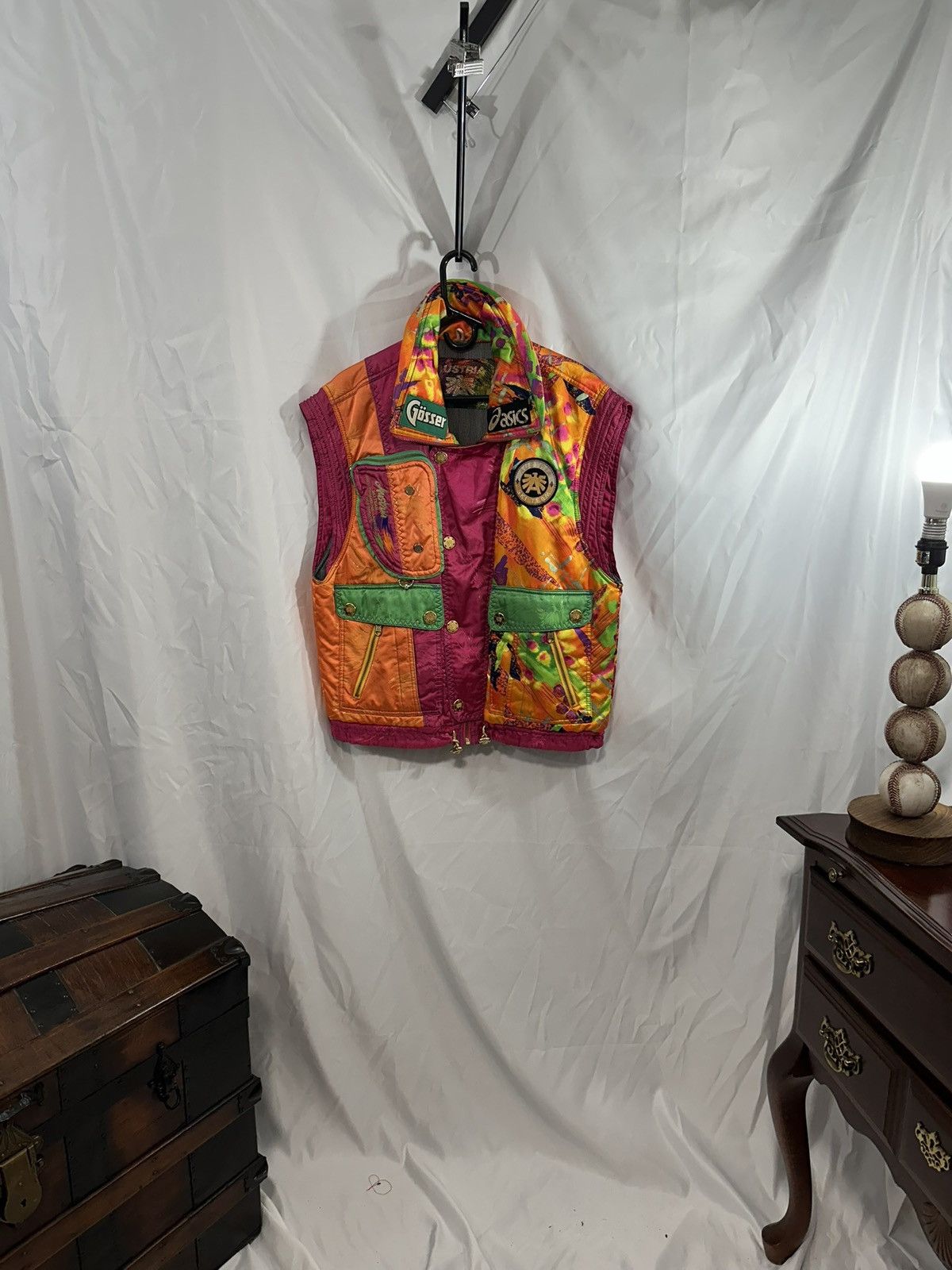 Asics Asics Vest Vintage Rare Size US L / EU 52-54 / 3 - 1 Thumbnail