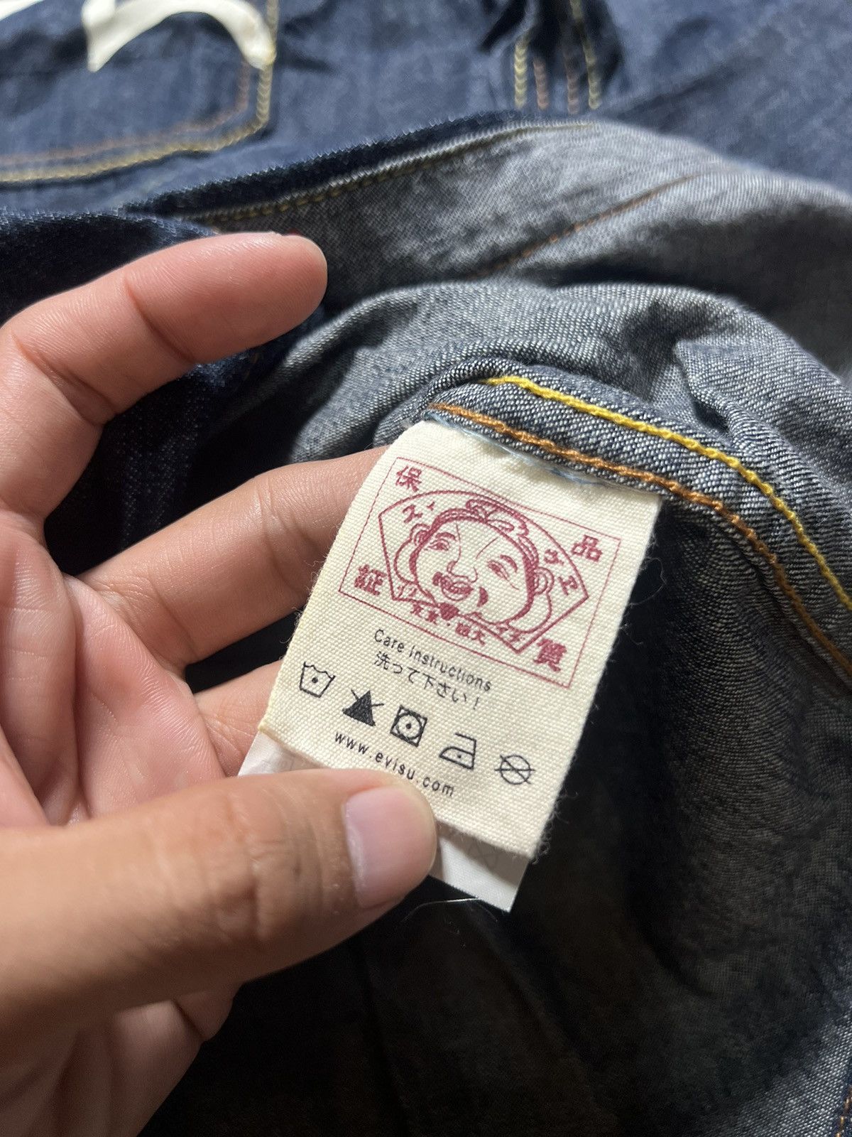 Evisu Evisu Denim Embroidery Logo Longsleeve Size US M / EU 48-50 / 2 - 7 Thumbnail