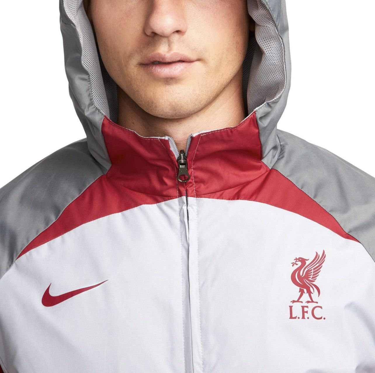 Nike Nike Liverpool Full-Zip Hooded Repel Lined Jacket Size US XL / EU 56 / 4 - 2 Thumbnail