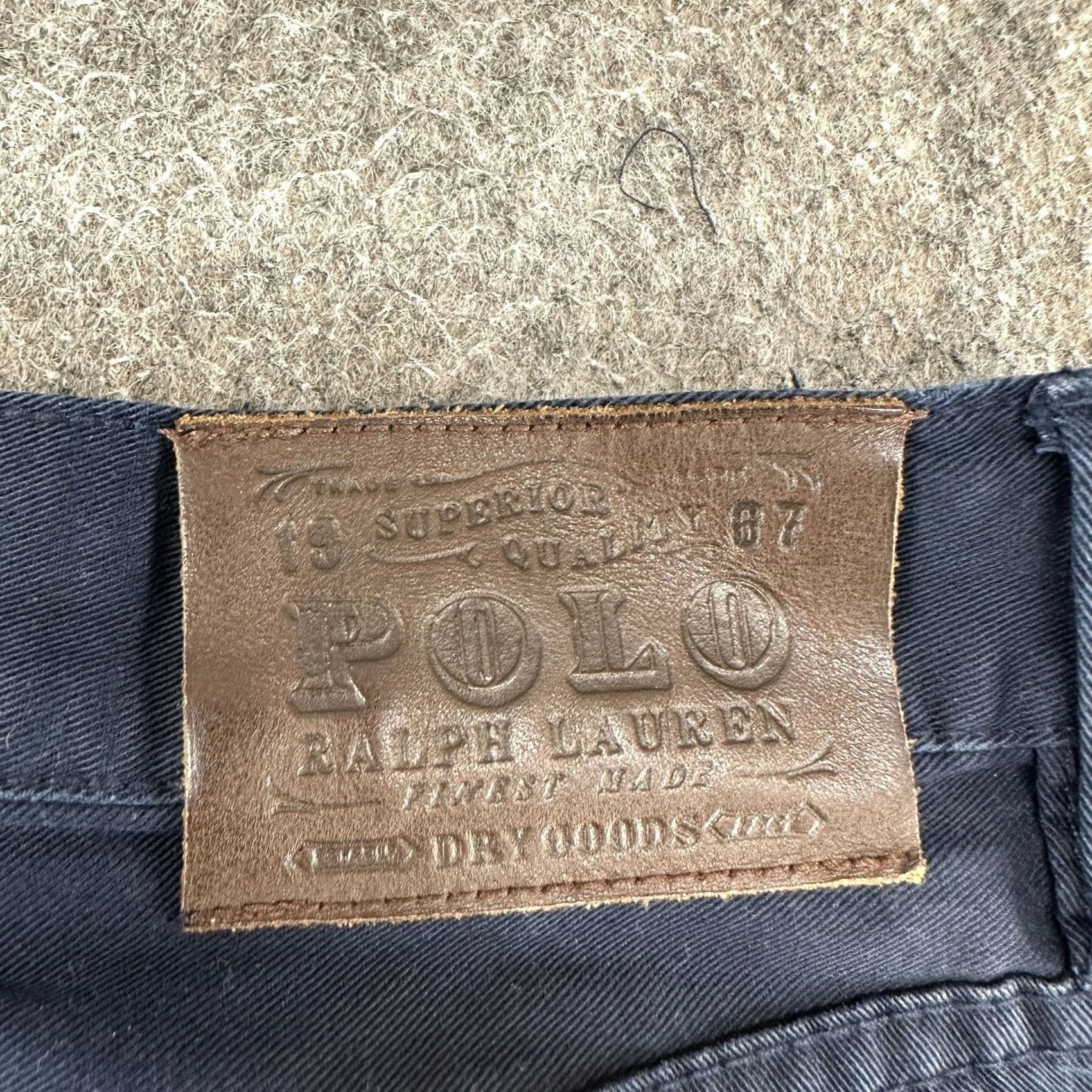 Polo Ralph Lauren Polo Ralph Lauren Pants Mens 33x32 Blue Chino Straight Regular Fit Solid Preppy 90s USA Logo Button Zipper Pop Notes: Vintage No Size US XS / EU 42 / 0 - 3 Thumbnail