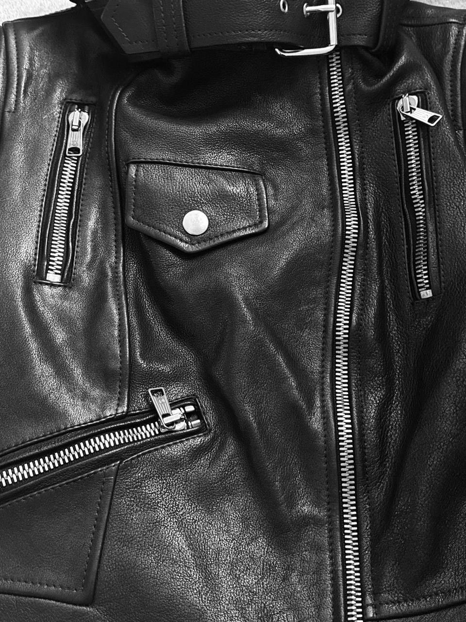 Alexander McQueen Alexander McQueen Leather Jacket – McQueen Era Size S / US 4 / IT 40 - 7 Thumbnail