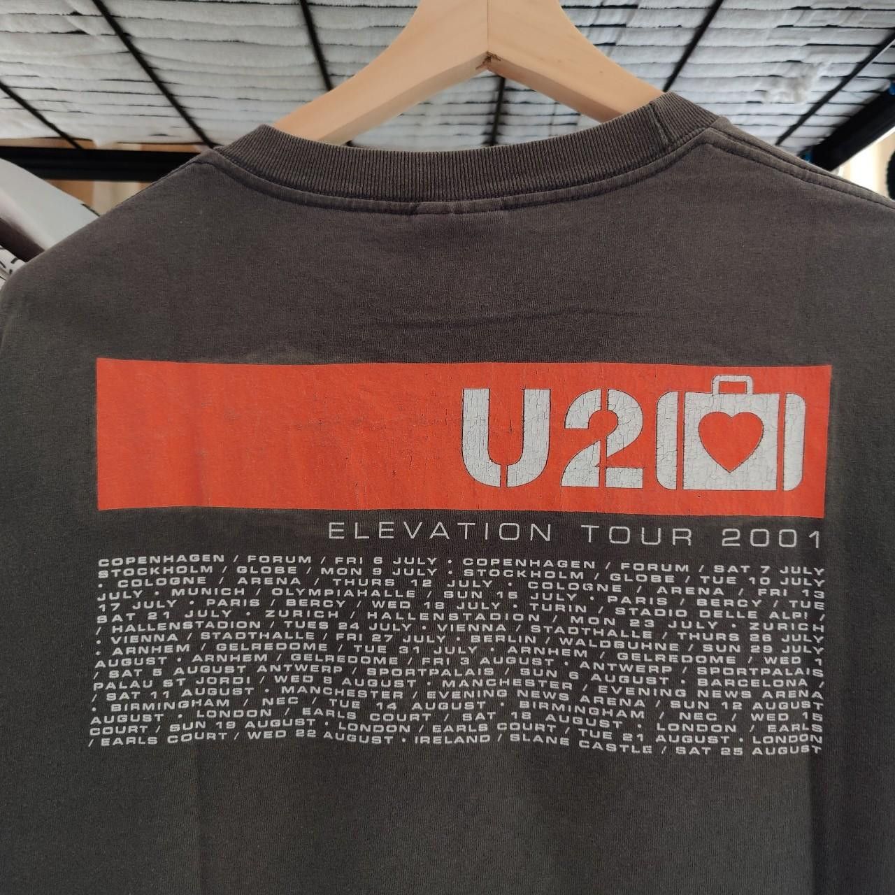 Band Tees × Vintage vintage U2​ - Elevation Tour 2001 Size US L / EU 52-54 / 3 - 2 Thumbnail