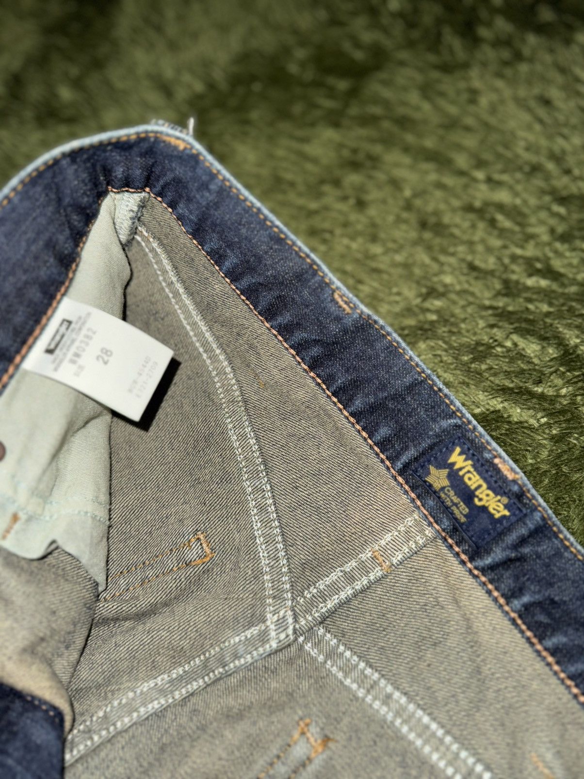 Wrangler [28] Wrangler Japan Vintage-Washed Denim Pants Indigo Size US 28 / EU 44 - 4 Thumbnail