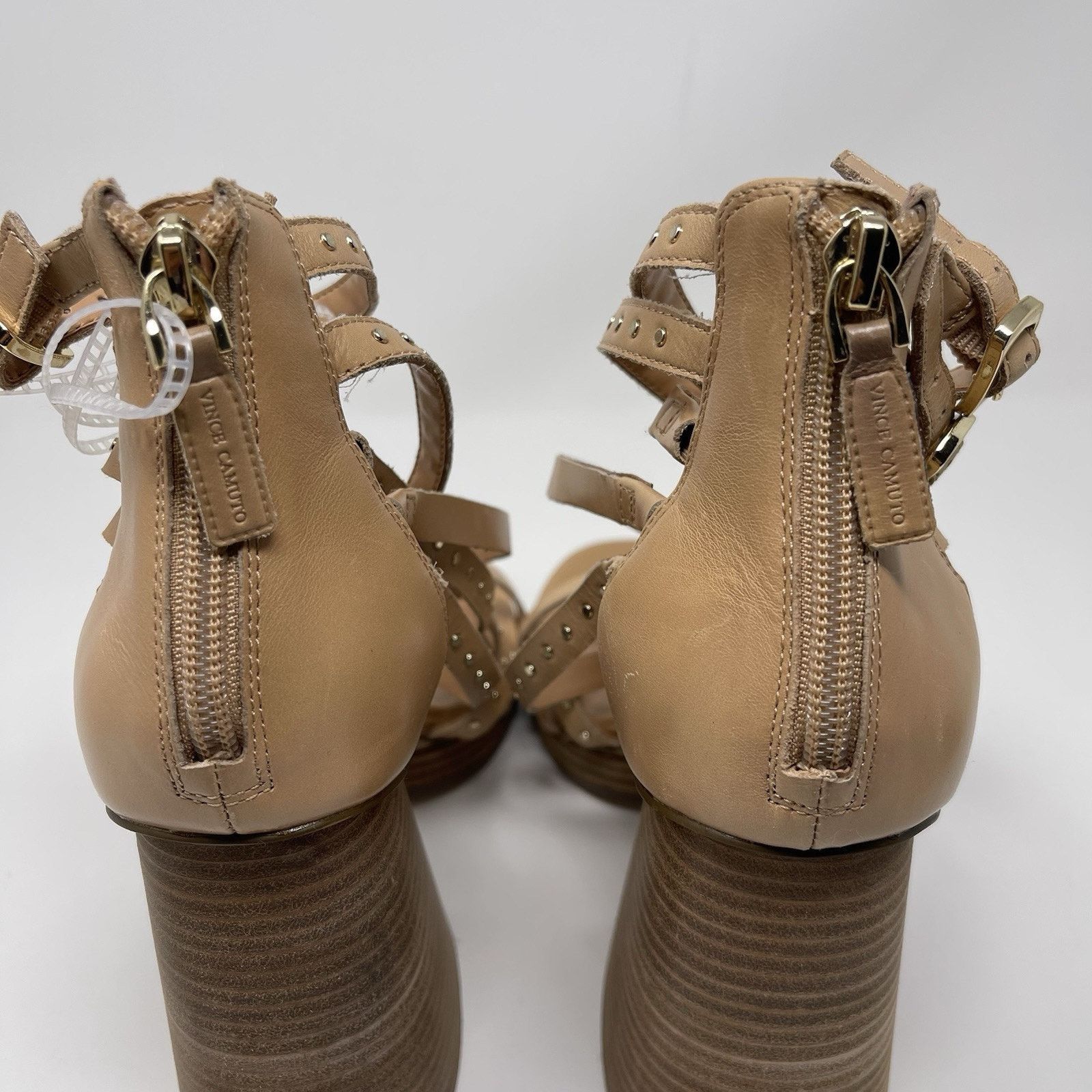 Vince Camuto Vince Camuto Nanthie Sandals Womens Size 10 Tan Heeled Shoes Size US 10 / IT 40 - 11 Thumbnail