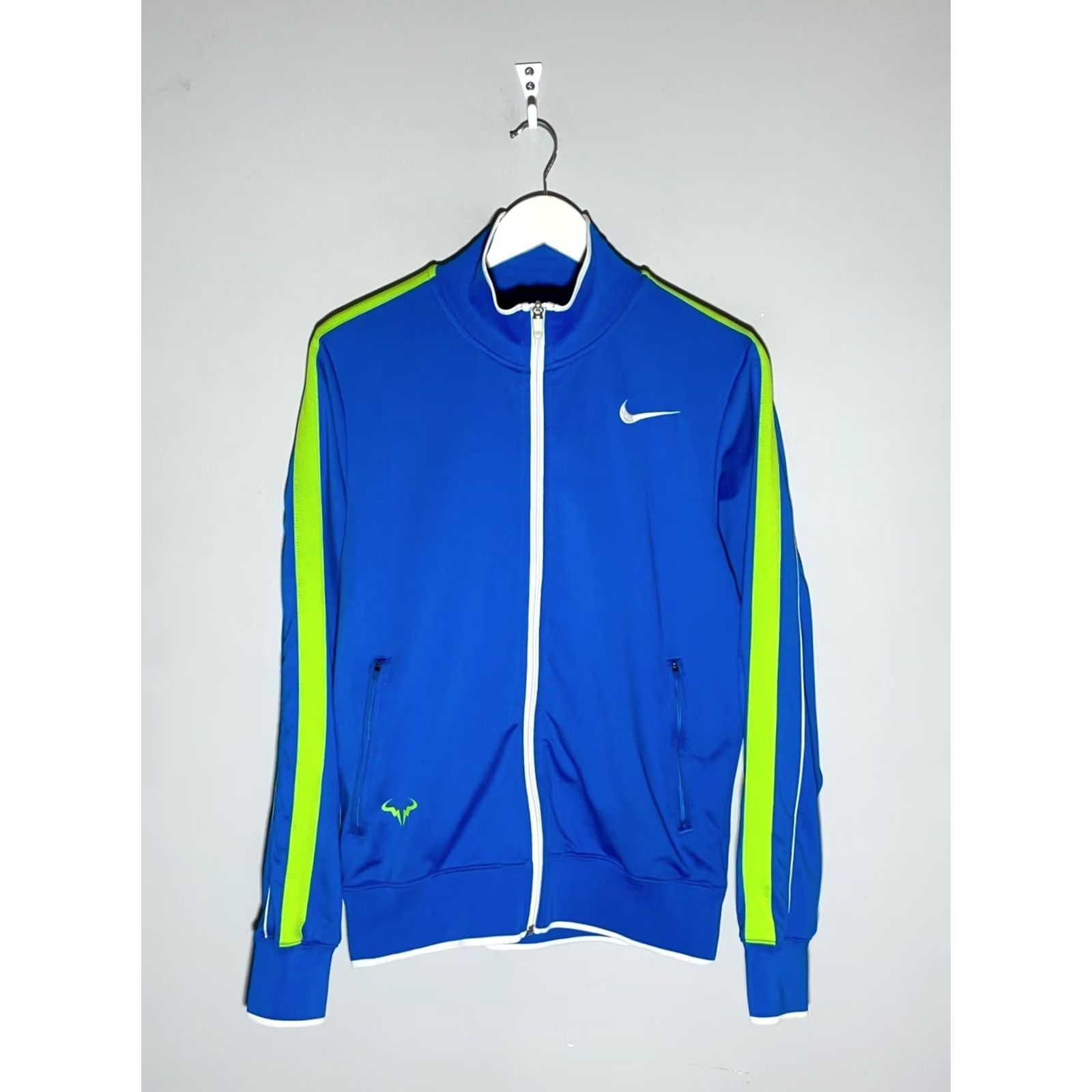 Nike Nike Rafael Nadal 2012 Australian Open Track Jacket - Men’s Blue, Long Sleeve, 1/2 Zip, 1/4 Zip, All Seasons, Polyester, S Size US S / EU 44-46 / 1 - 2 Thumbnail