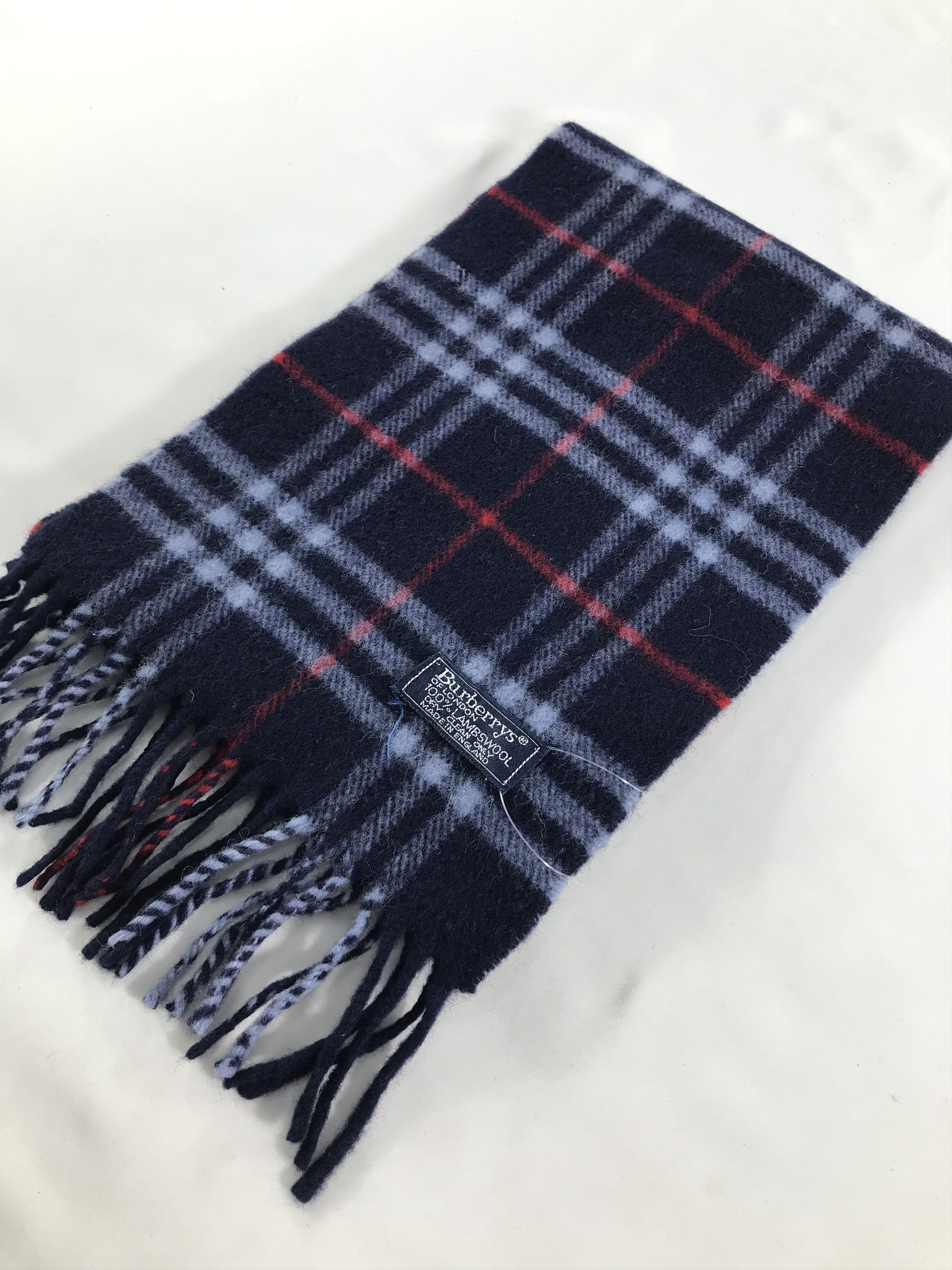 Burberry Vintage Burberry Scarf/Muffler/Neckwear MF1194 Size ONE SIZE - 3 Thumbnail