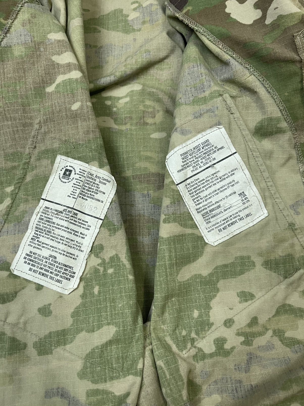 Japanese Brand Vintage NATO Army Combat Uniform Unisex Size US L / EU 52-54 / 3 - 11 Thumbnail