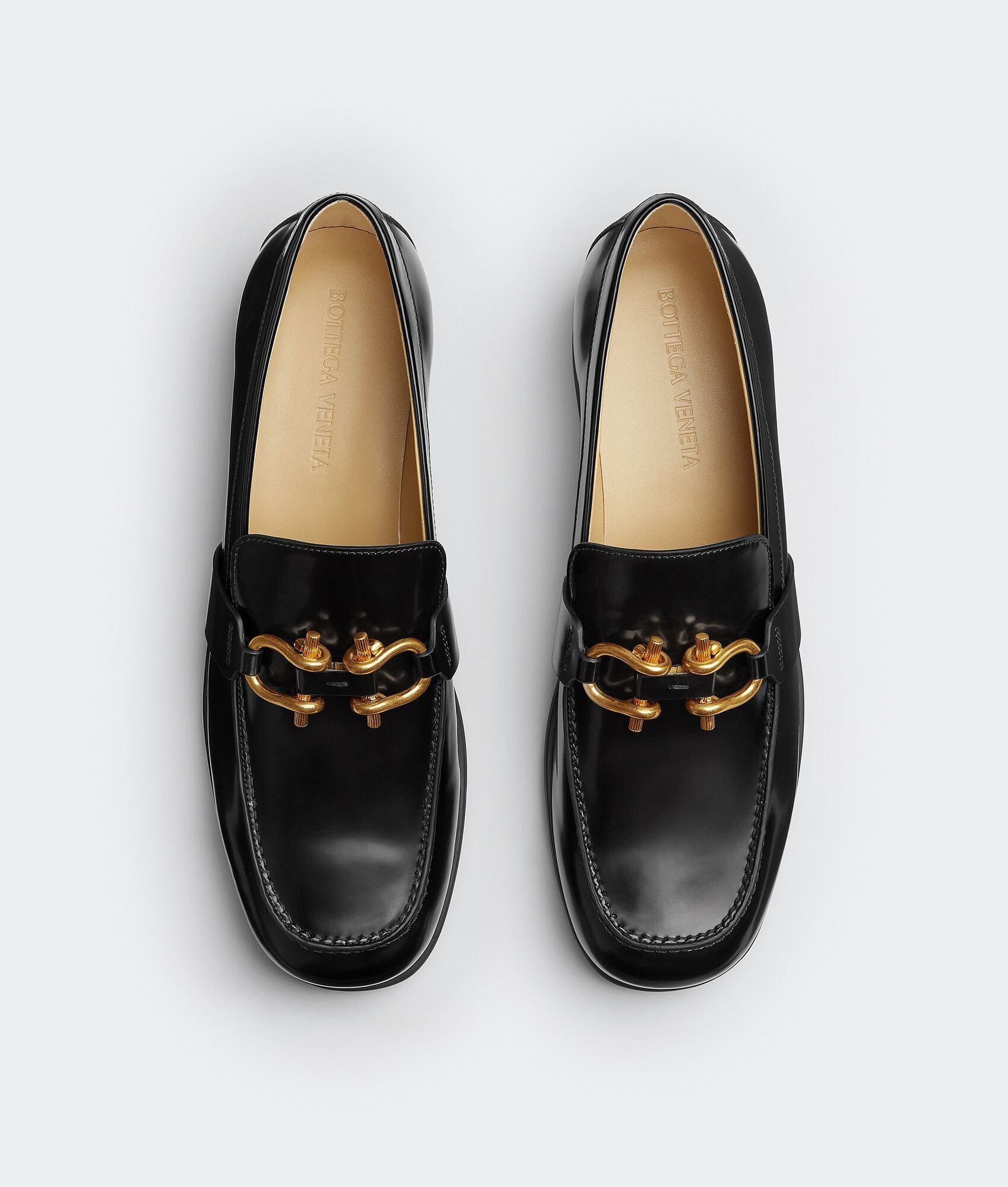Bottega Veneta o1bcso1str0225 Monsieur Loafers in Black Size US 10 / EU 43 - 4 Thumbnail