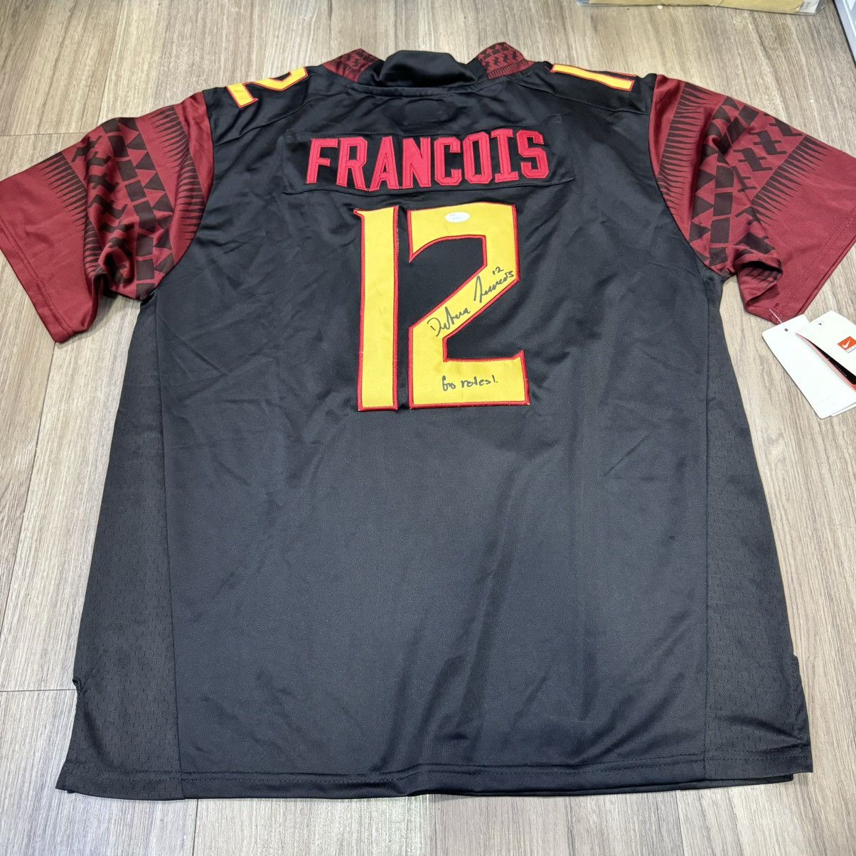 Nike Nike Florida State Seminoles Football signed Jersey (COA) Size US L / EU 52-54 / 3 - 2 Thumbnail