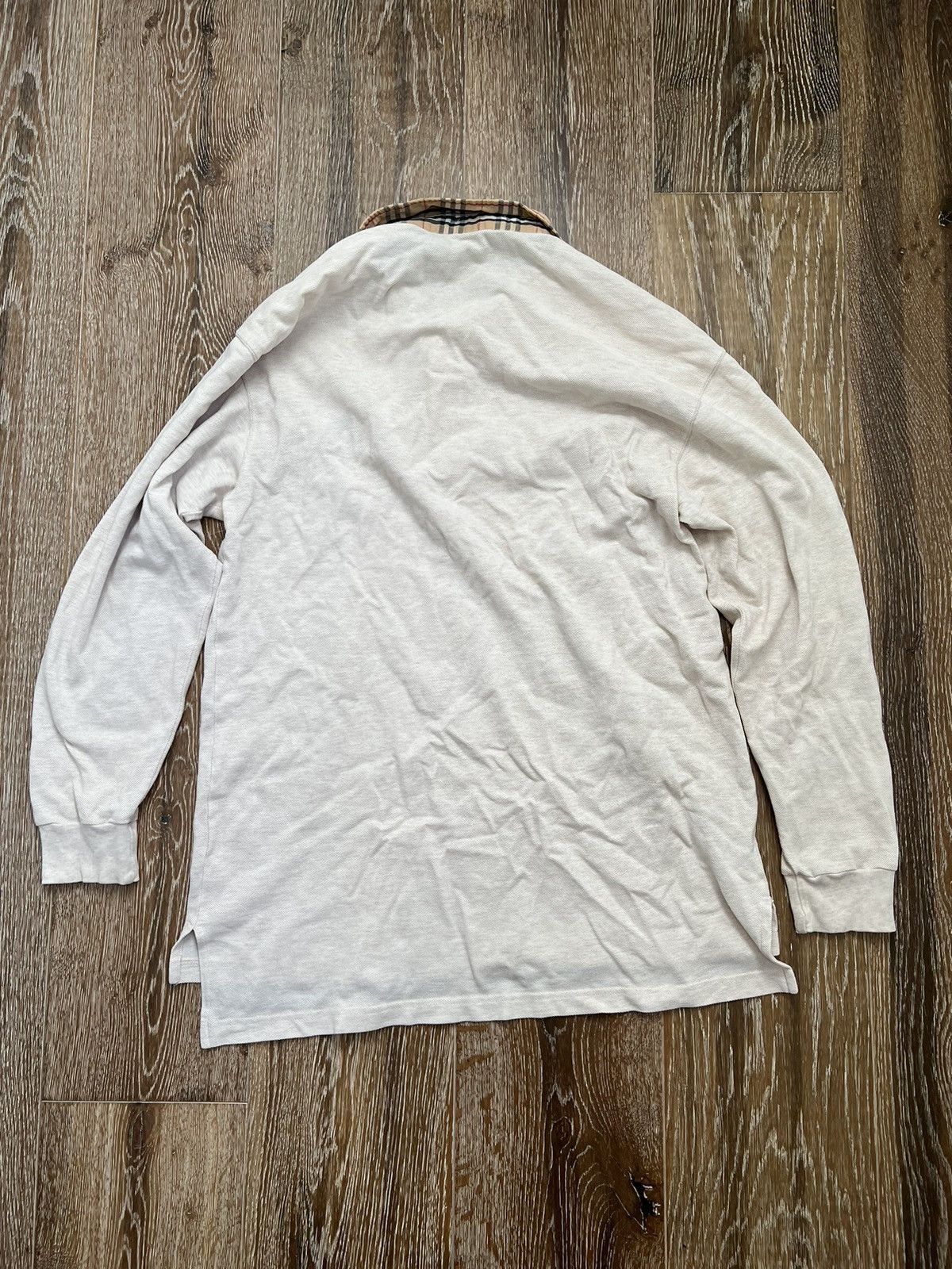 Burberry Vintage burberrys polo longsleeve Size US M / EU 48-50 / 2 - 2 Thumbnail