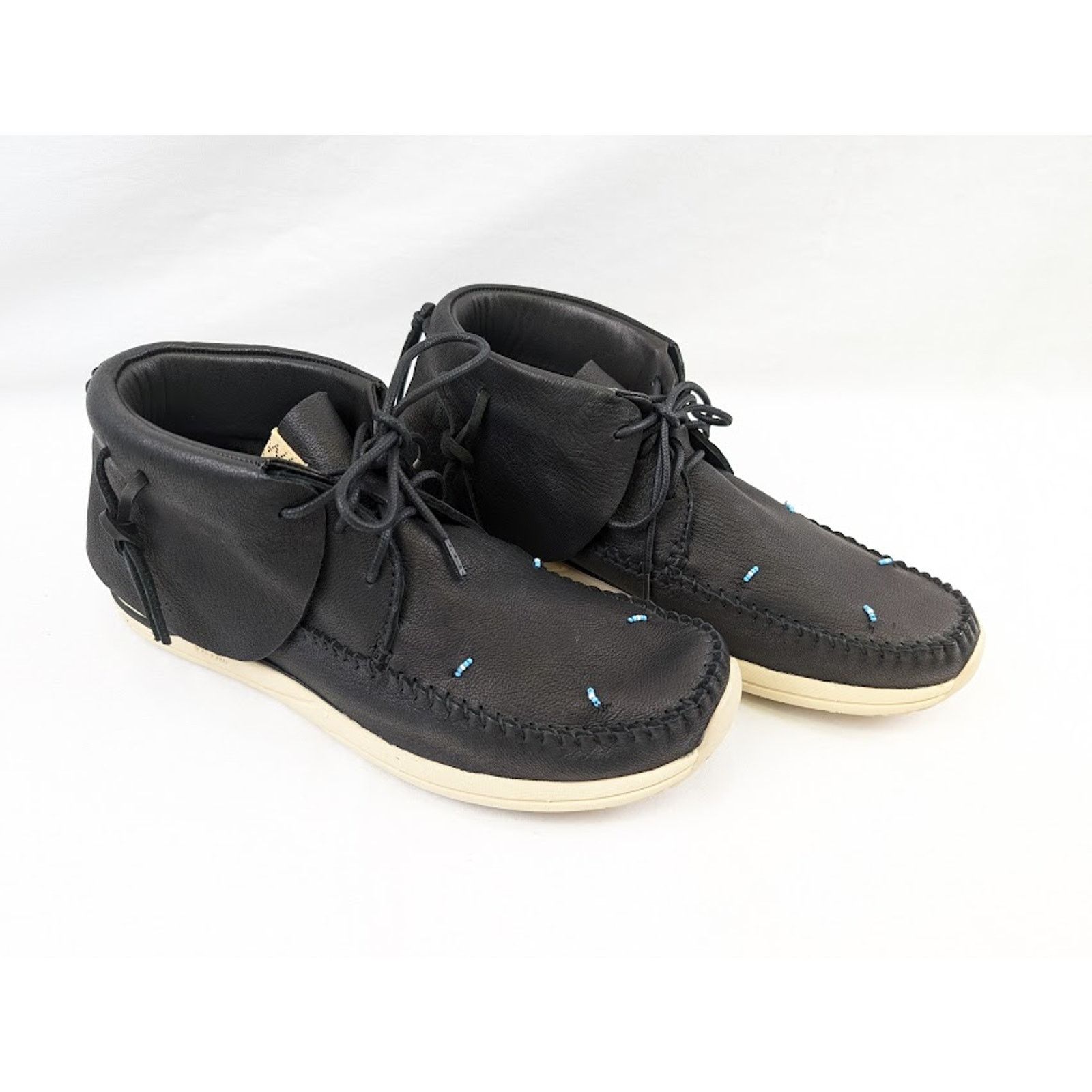 Visvim o1rshd1 Fbt Lhamo-Folk Shoes in Black Size US 11 / EU 44 - 14 Thumbnail