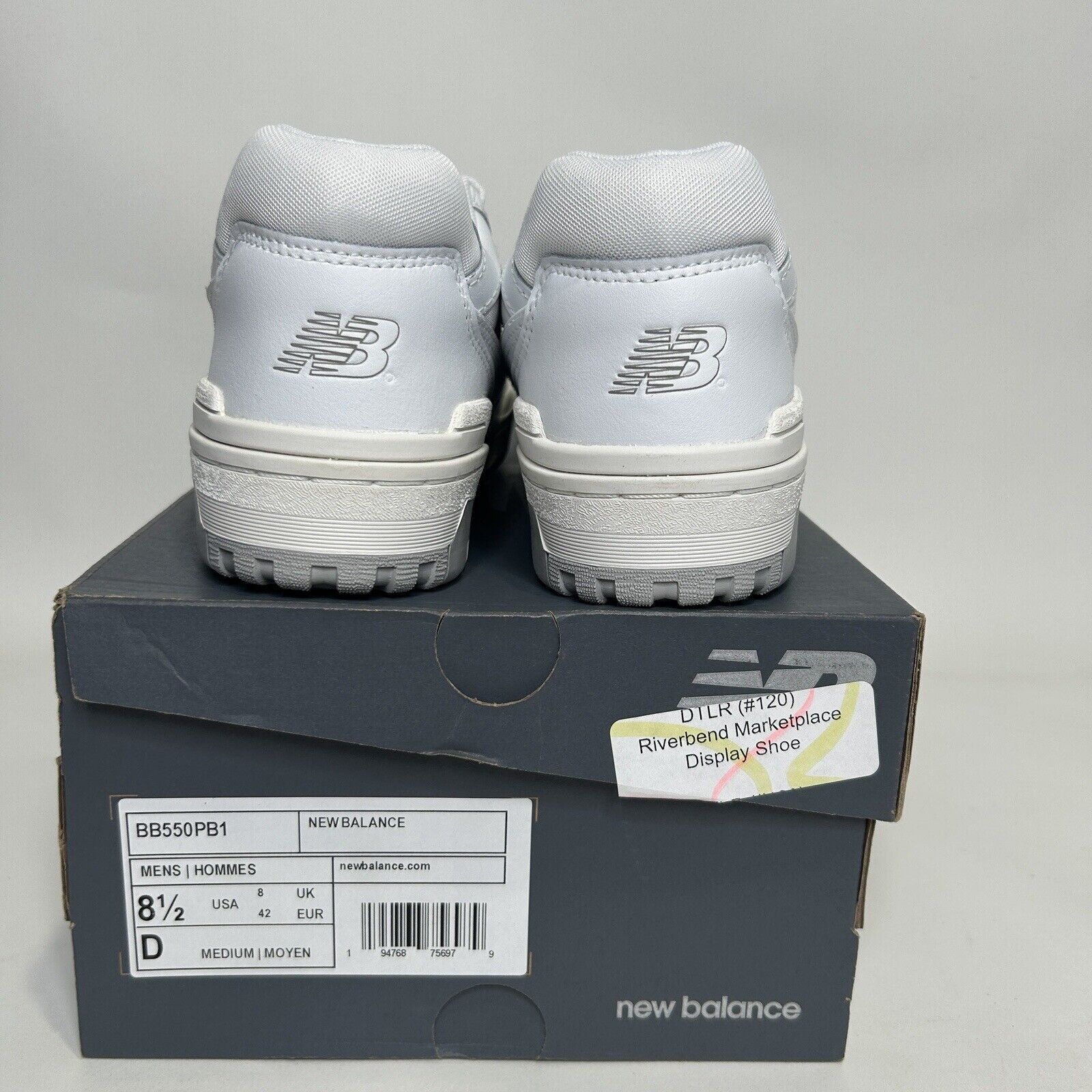 New Balance New Balance 550 “White Grey” 2024 Size US 8.5 / EU 41-42 - 4 Thumbnail