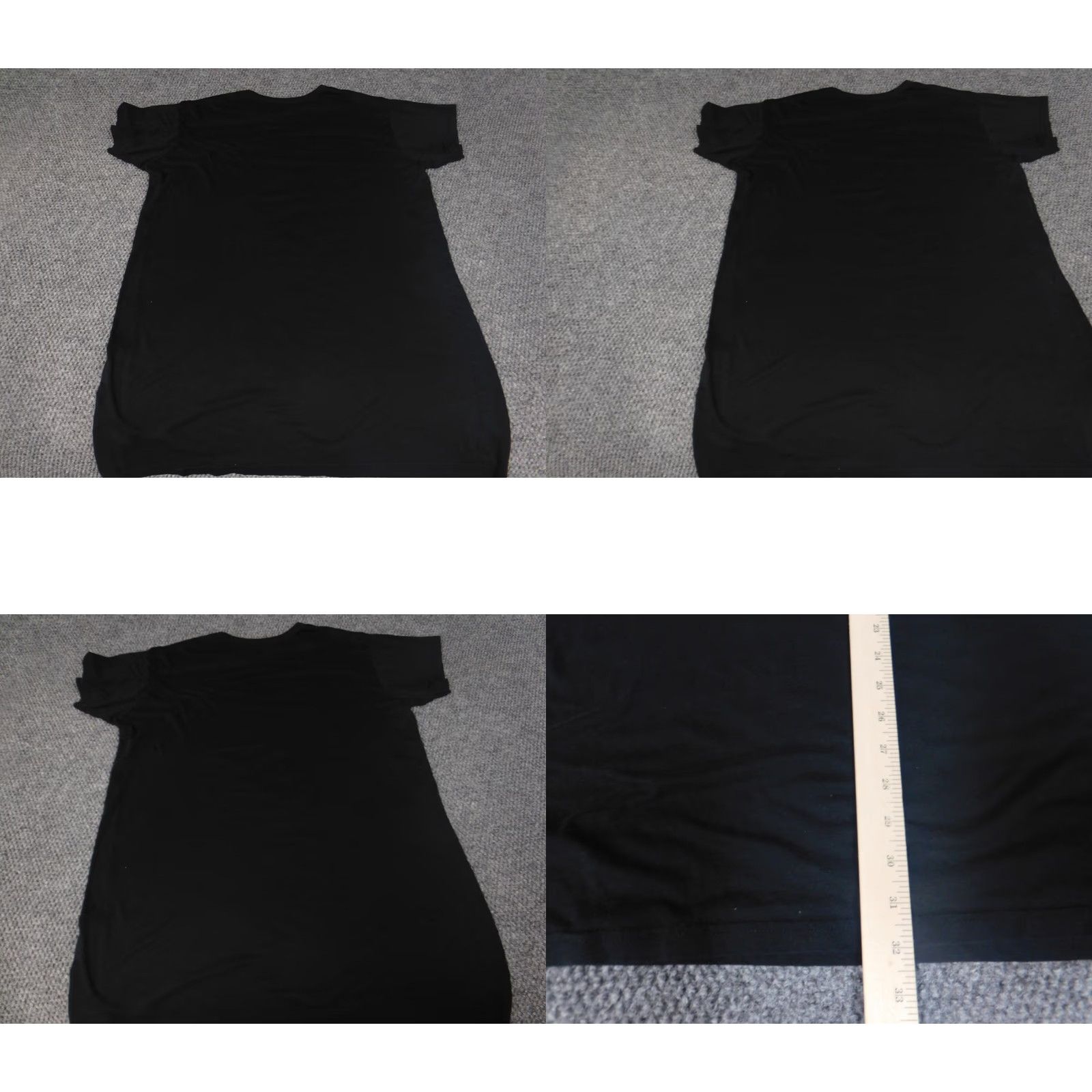 Vintage PB&J Womens Shirt 1X Black T-Shirt Crew Neck Short Sleeve Pullover Cotton Polyester Plus Size Love Graphic Casual 1X Womens Mens Girls Size XL / US 12-14 / IT 48-50 - 8 Thumbnail