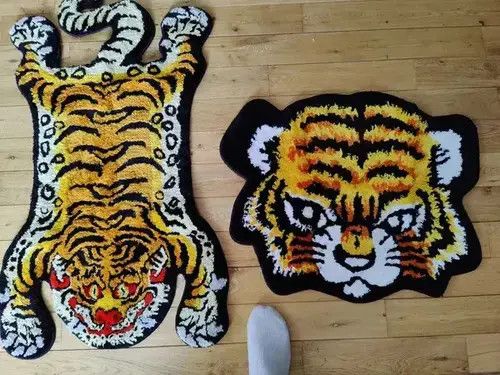 Other 3D Tiger Shape Soft Rug Size ONE SIZE - 3 Thumbnail