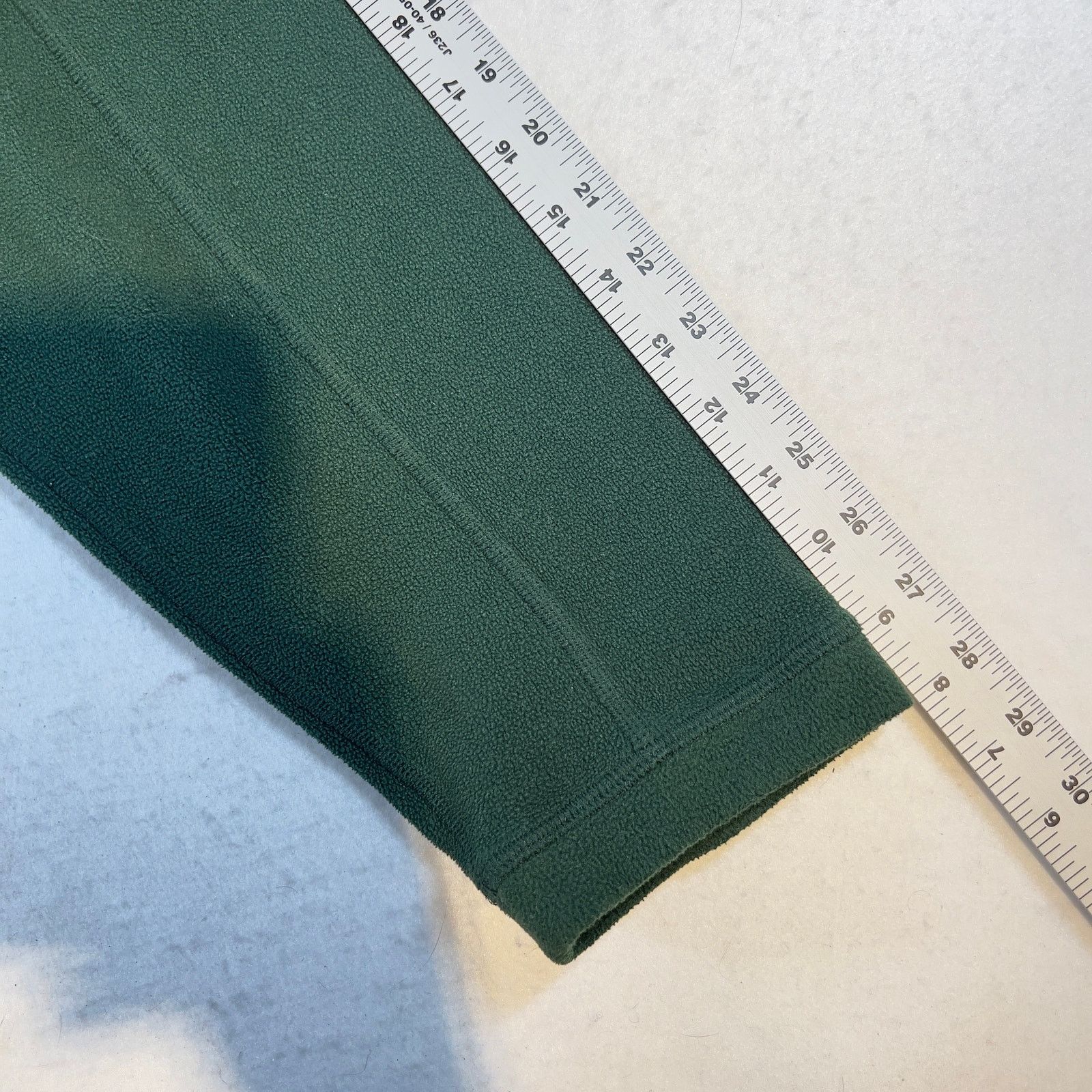 L.L. Bean L.L. Bean Micro Fleece 1/4 Zip Top Mens XXL Reg Hunter Green Size US XXL / EU 58 / 5 - 6 Thumbnail
