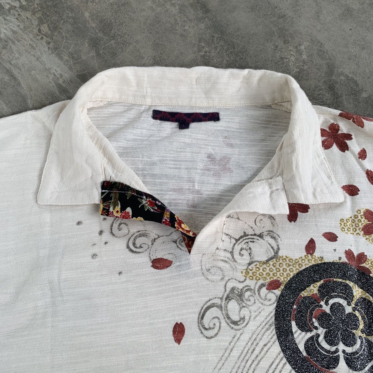 Karakuri Tamashii Karakuri Tamashi Tiger Japan Designer Polo Shirt Size US L / EU 52-54 / 3 - 3 Thumbnail