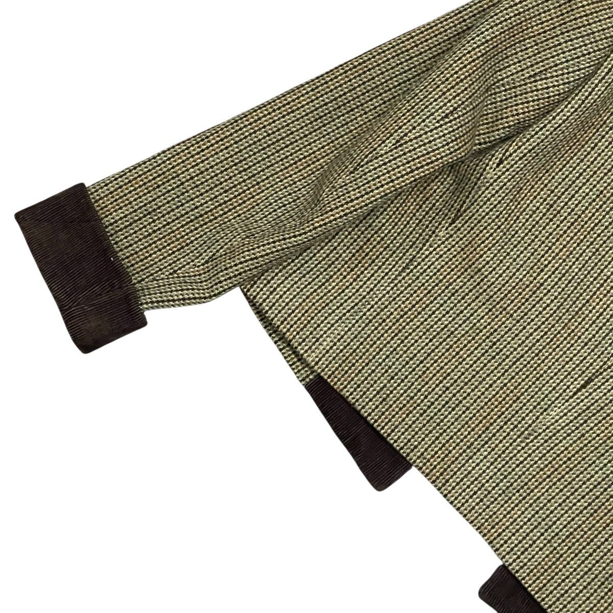 Yves Saint Laurent Vintage 80s Yves Saint Laurent Cropped Houndstooth Blazer Size M / US 6-8 / IT 42-44 - 12 Thumbnail
