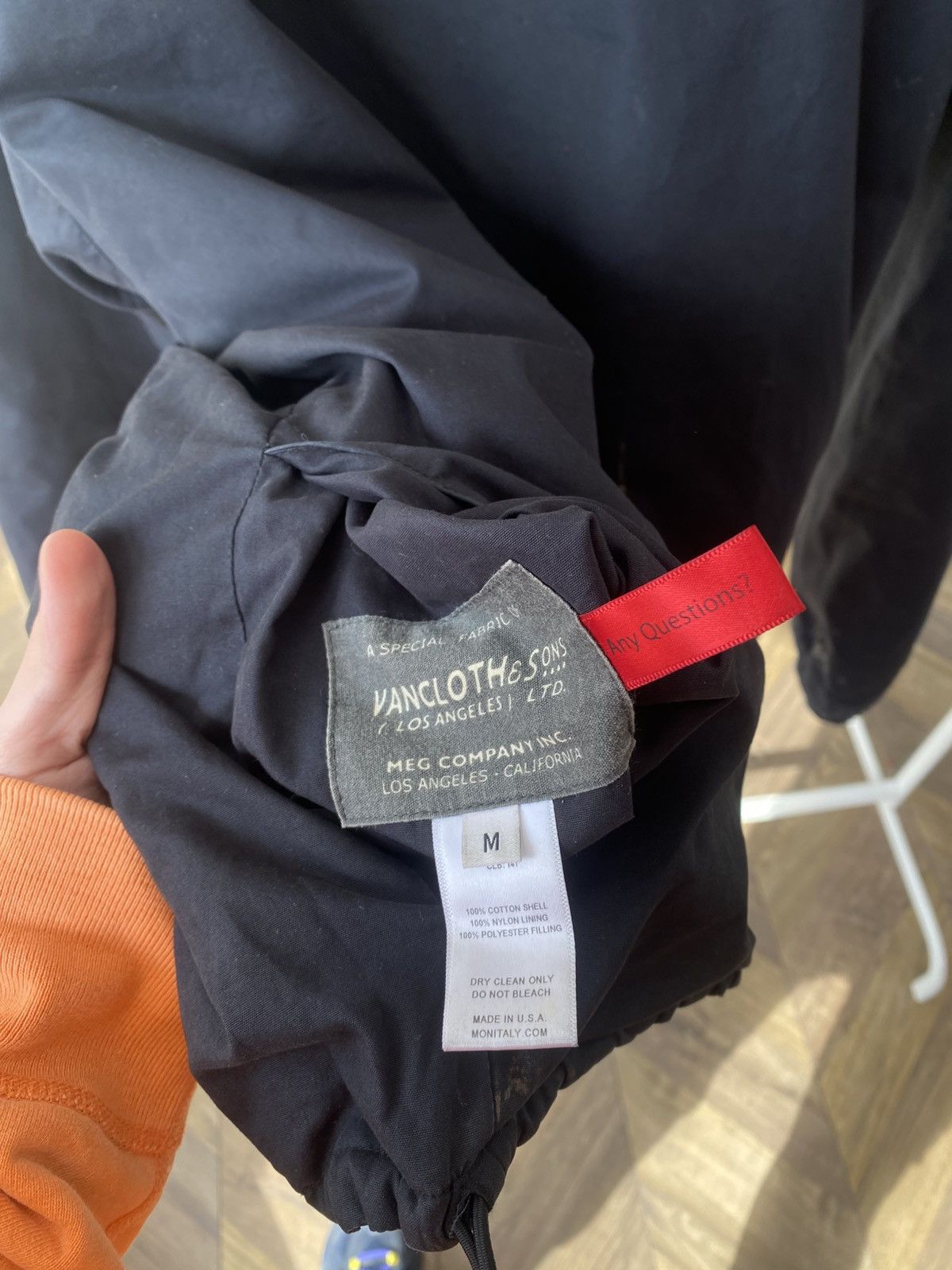 Monitaly Vintage Monitaly Anorak Black Jacket Size US M / EU 48-50 / 2 - 11 Thumbnail