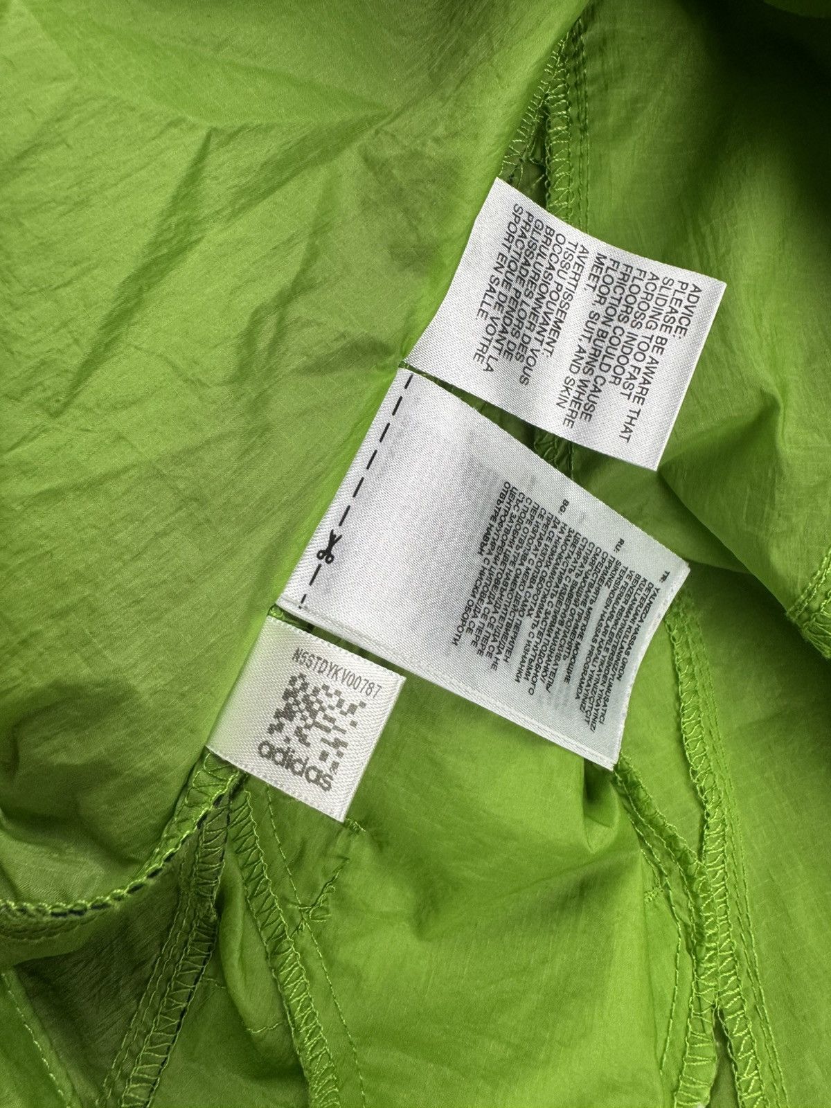 Adidas Vintage 00s Adidas F50 translucent windbreaker blokecore y2k Size US M / EU 48-50 / 2 - 16 Thumbnail