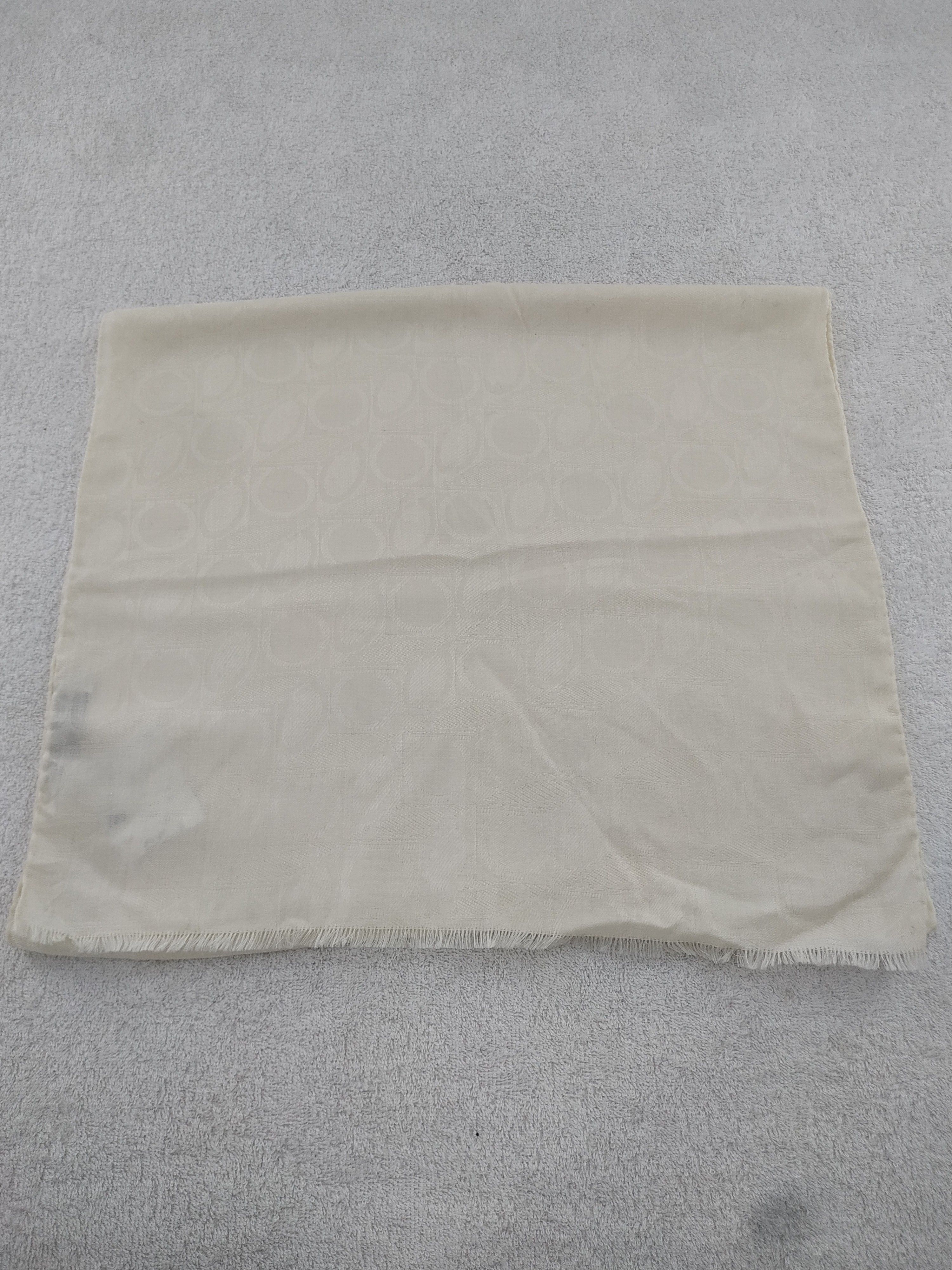 Salvatore Ferragamo Vintage Salvatore Ferragamo Scarf/Muffler/Neckwear MF102 Size ONE SIZE - 2 Thumbnail