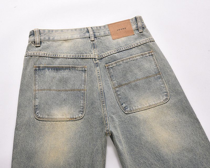 Vintage American retro washed casual hip-hop jeans Size US 32 / EU 48 - 5 Thumbnail