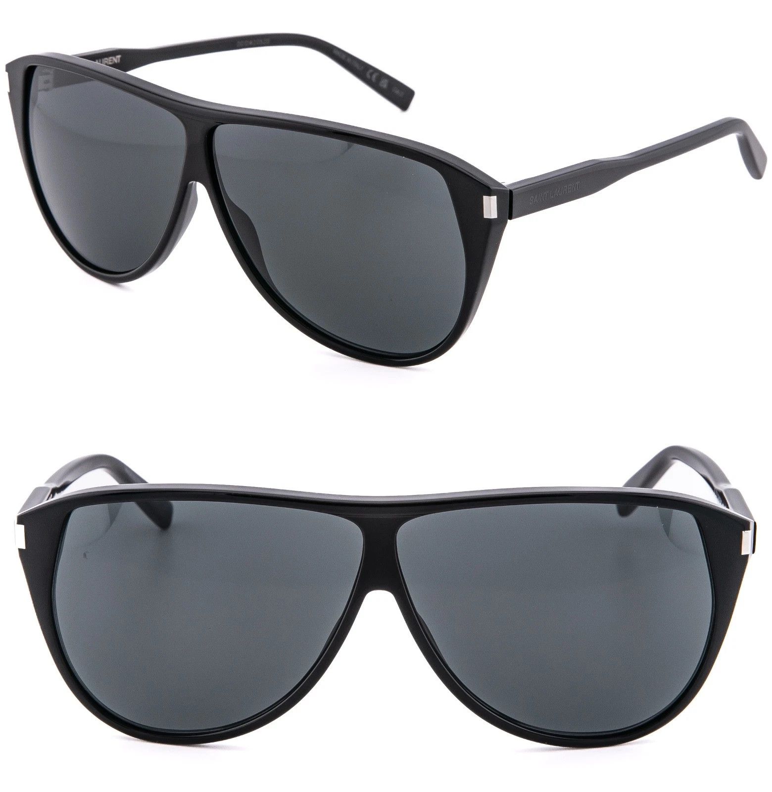 Saint Laurent Paris SAINT LAURENT GASPAR SL 731 SL731 Aviator Sunglasses 002 Size ONE SIZE - 1 Thumbnail